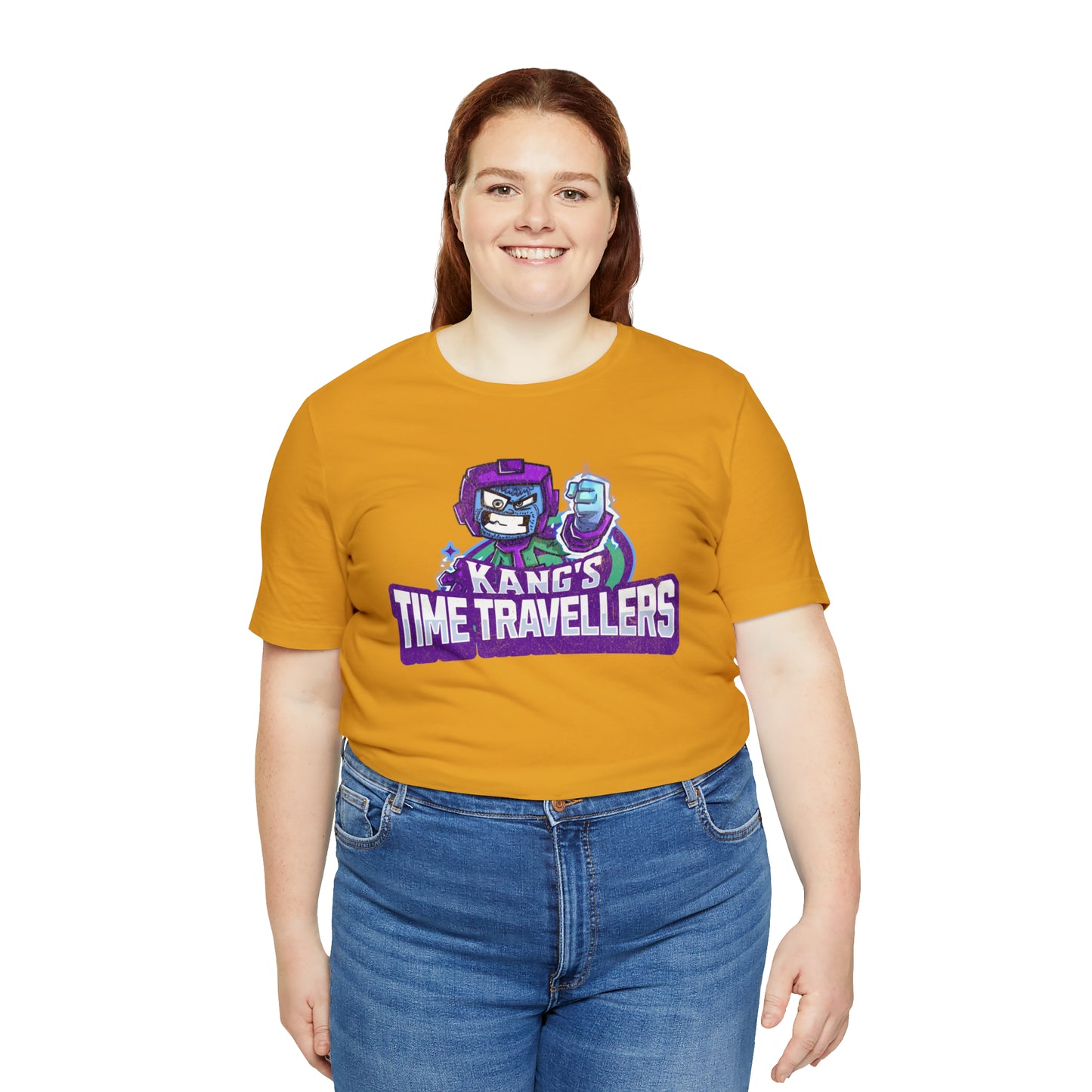 "kang's time travellers" Marvel Snap Mascot Unisex Jersey Short Sleeve Tee