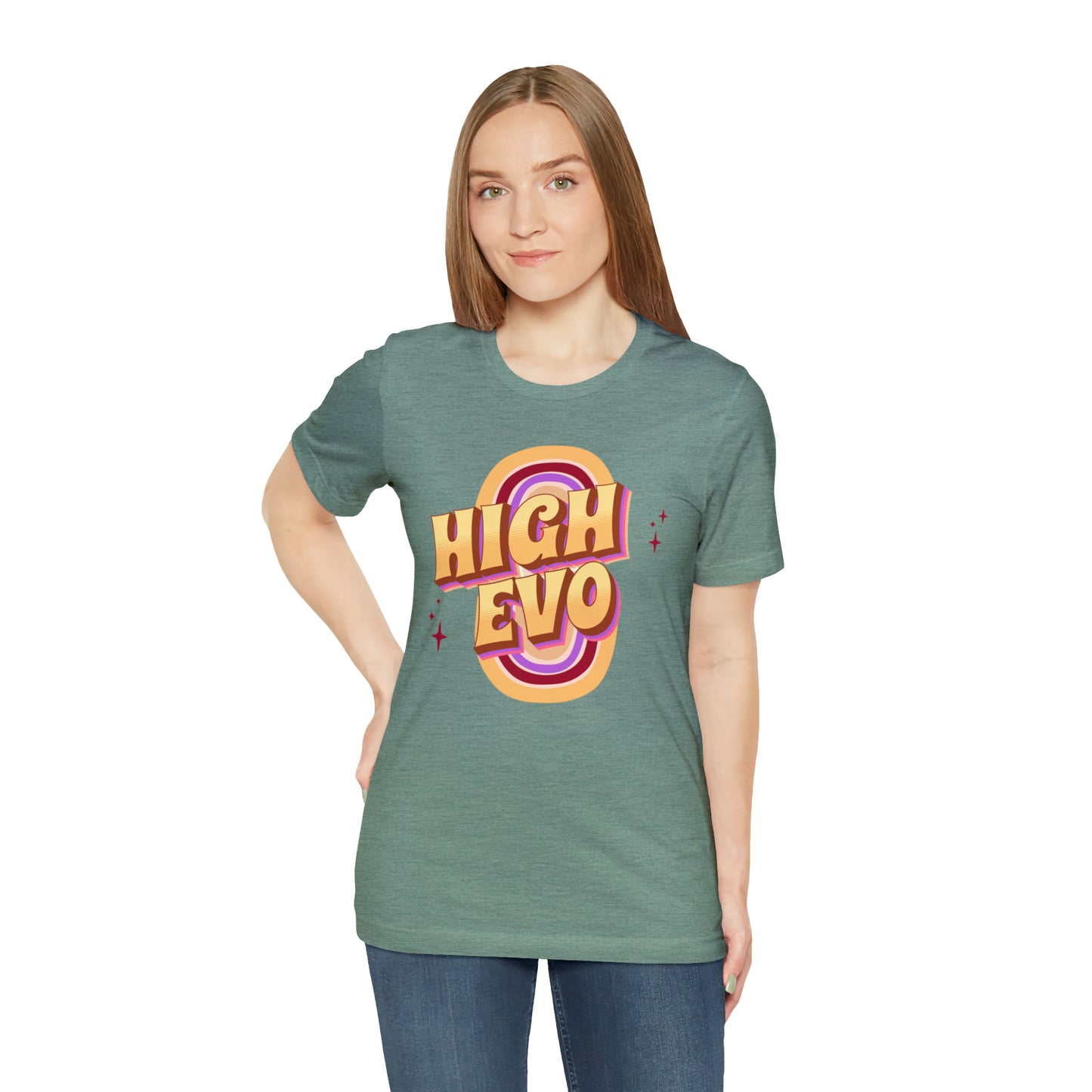 "High Evo" Unisex Jersey Short Sleeve Tee