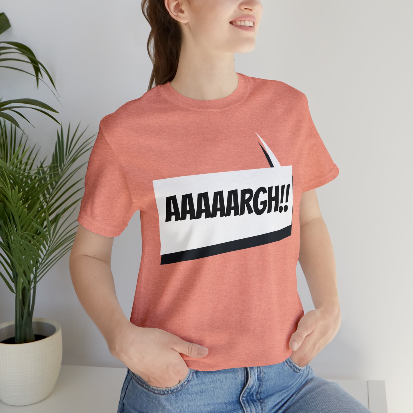 "aaaaargh!!!" Marvel Snap Unisex Jersey Short Sleeve Tee