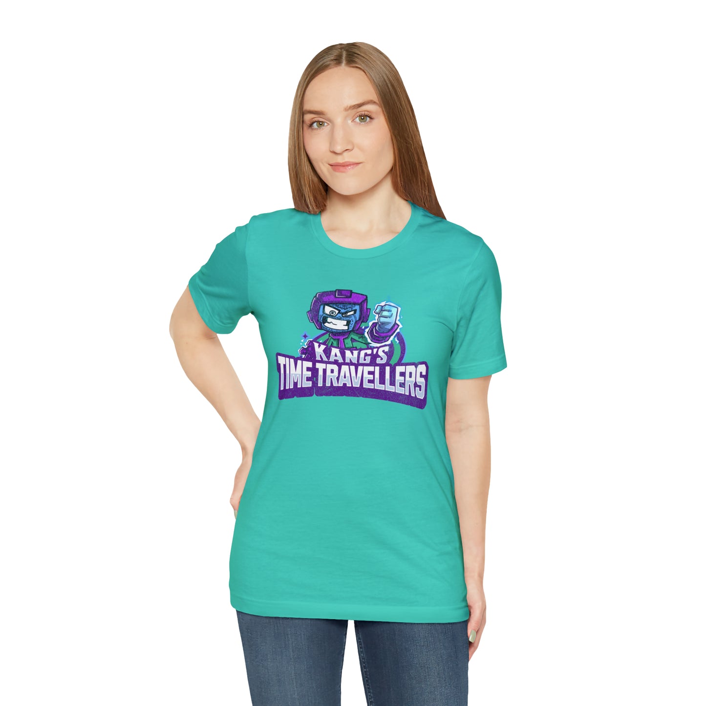 "kang's time travellers" Marvel Snap Mascot Unisex Jersey Short Sleeve Tee