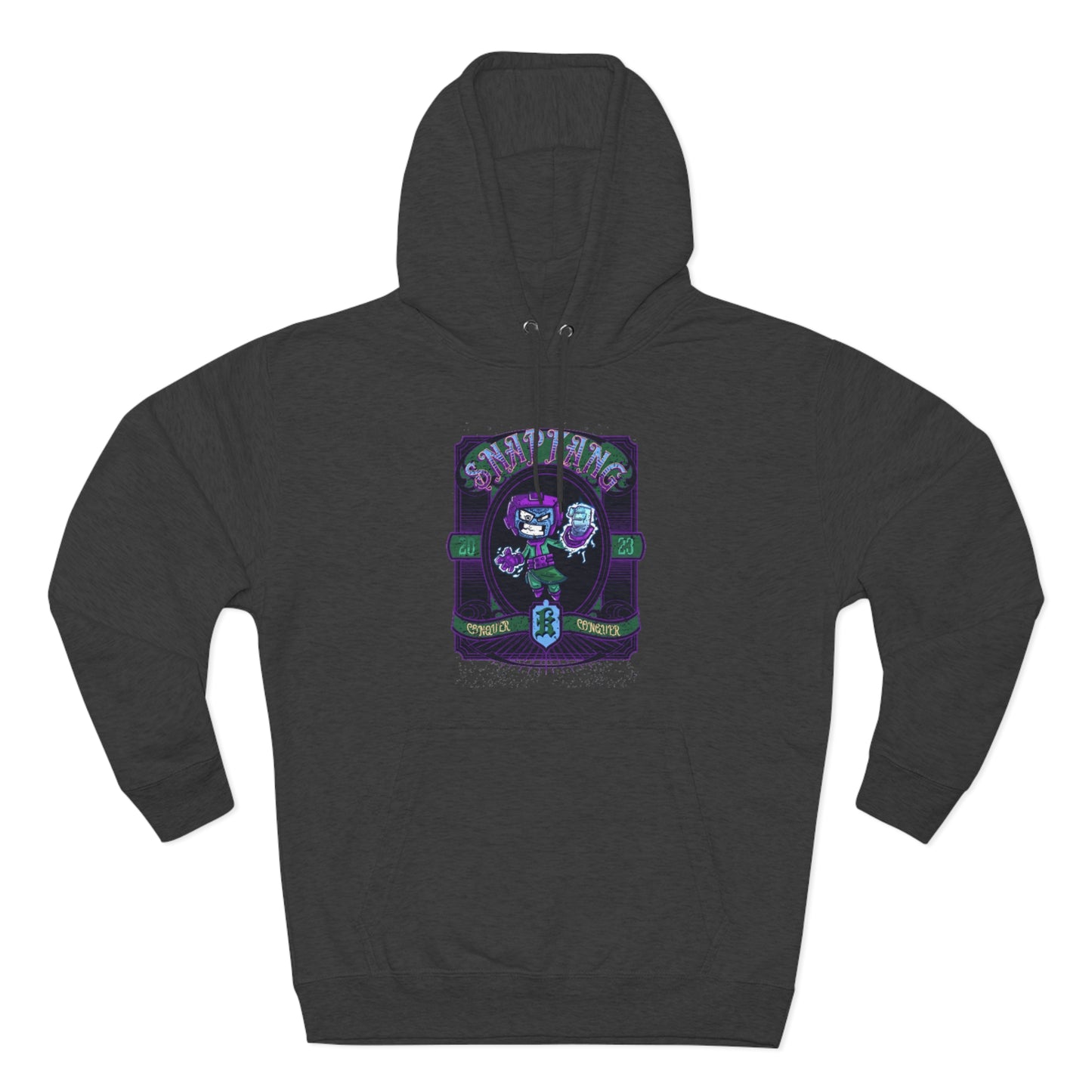 "Snap Kang Barber" Marvel Snap Unisex Premium Pullover Hoodie