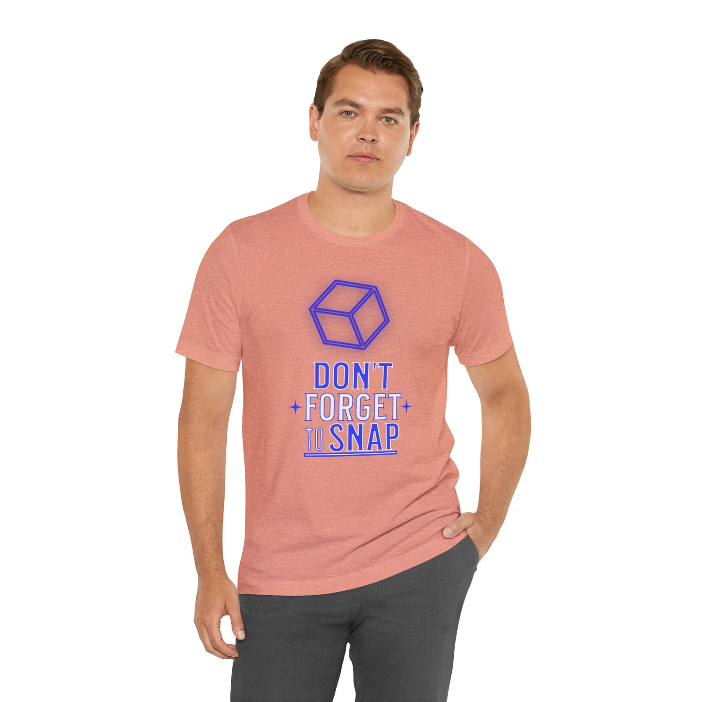 "don't forget to snap" Marvel Snap Unisex Jersey Short Sleeve Tee