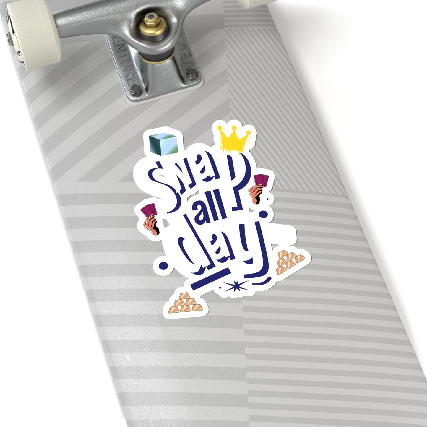 "Snap All Day" Marvel Snap Kiss-Cut Stickers