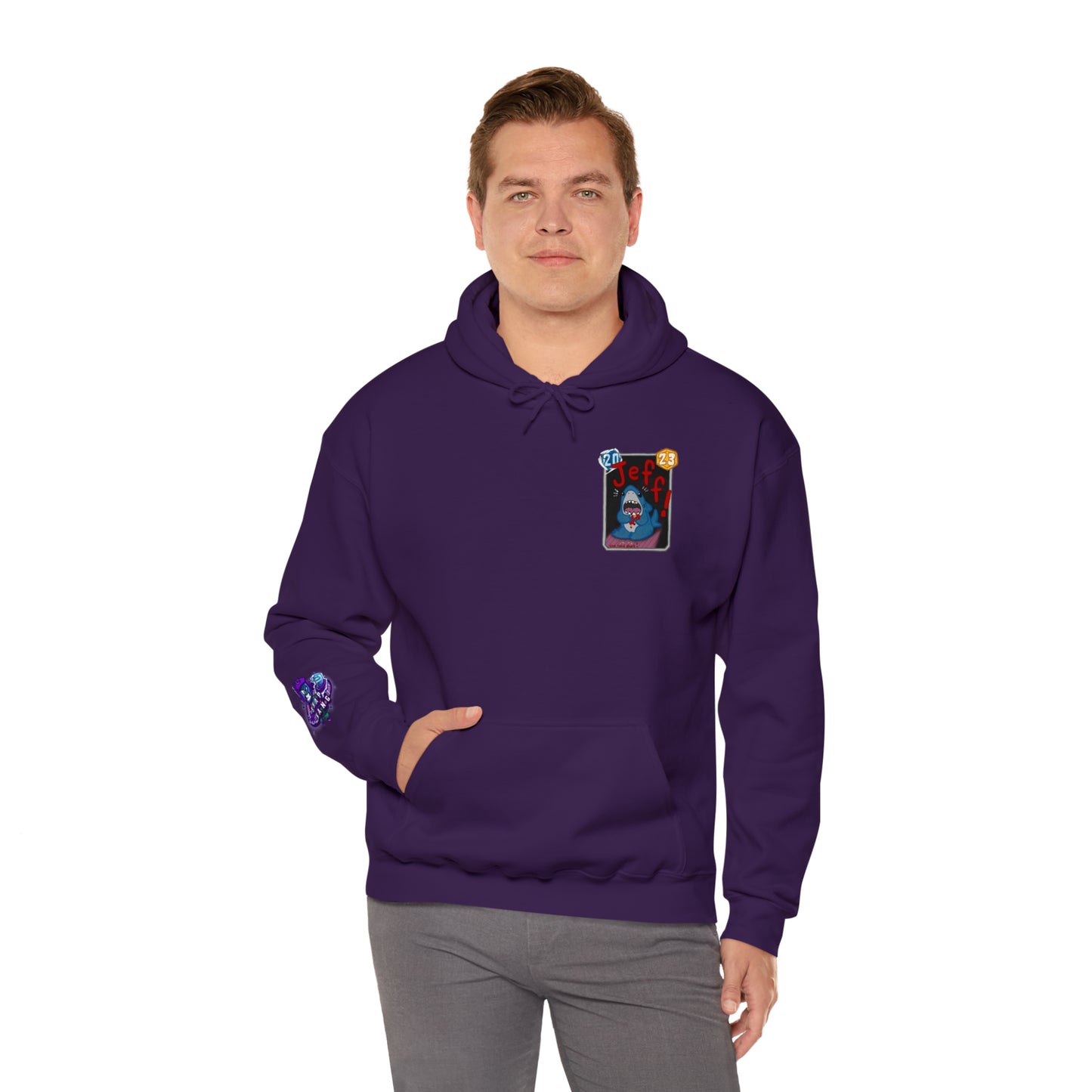 2023 Snapcon "Jeff Closet Variant" Marvel Snap Unisex Heavy Blend™ Hooded Sweatshirt