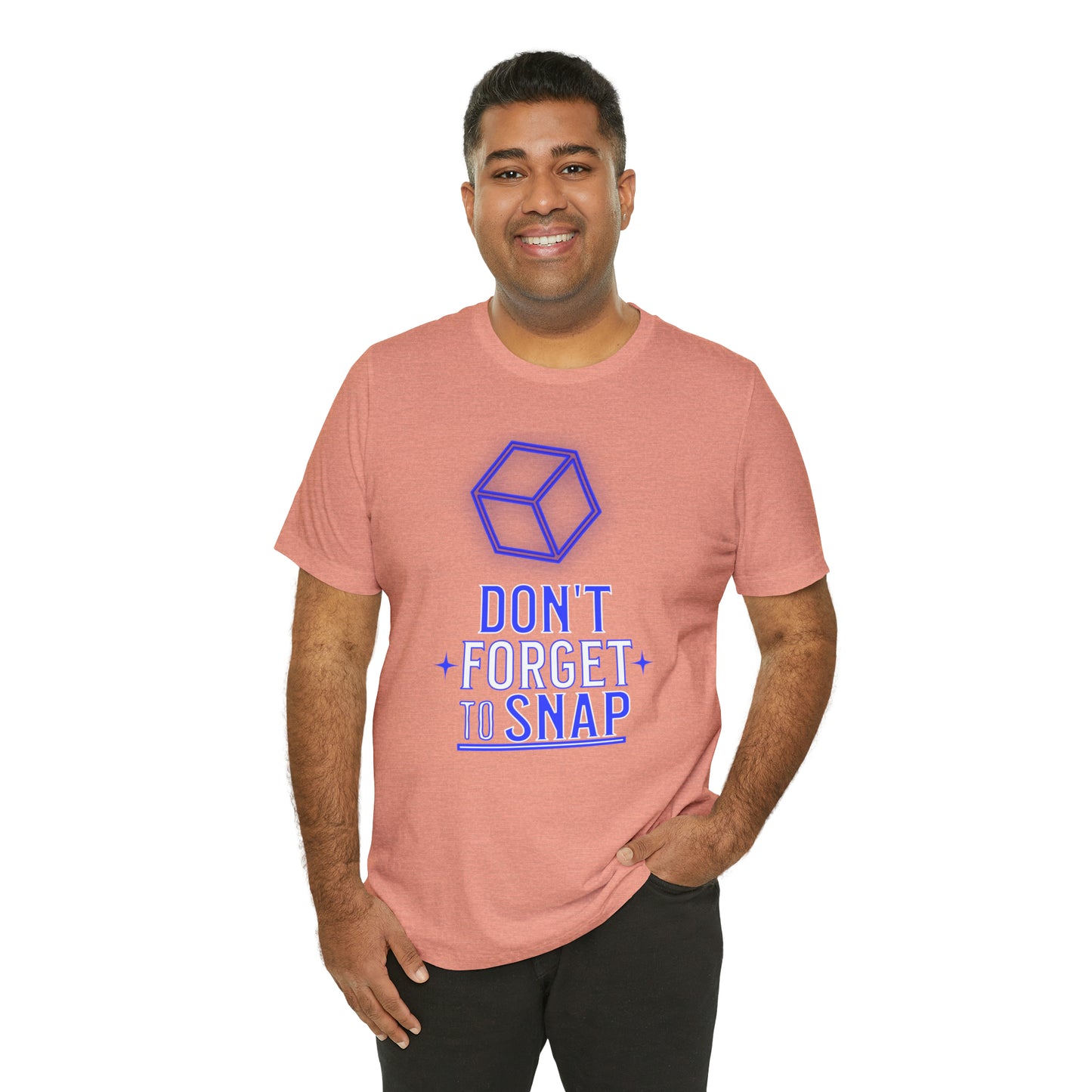 "don't forget to snap" Marvel Snap Unisex Jersey Short Sleeve Tee