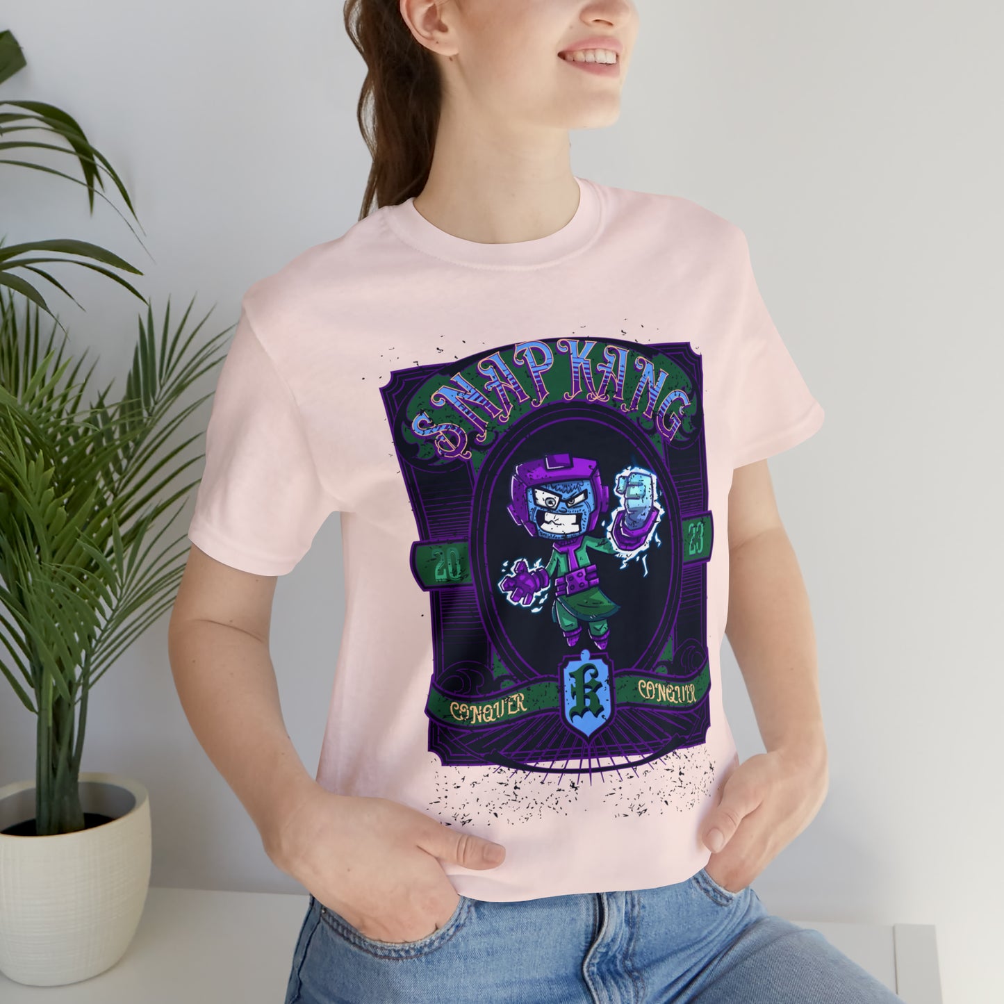Snap Kang Barber Short Sleeve Tee