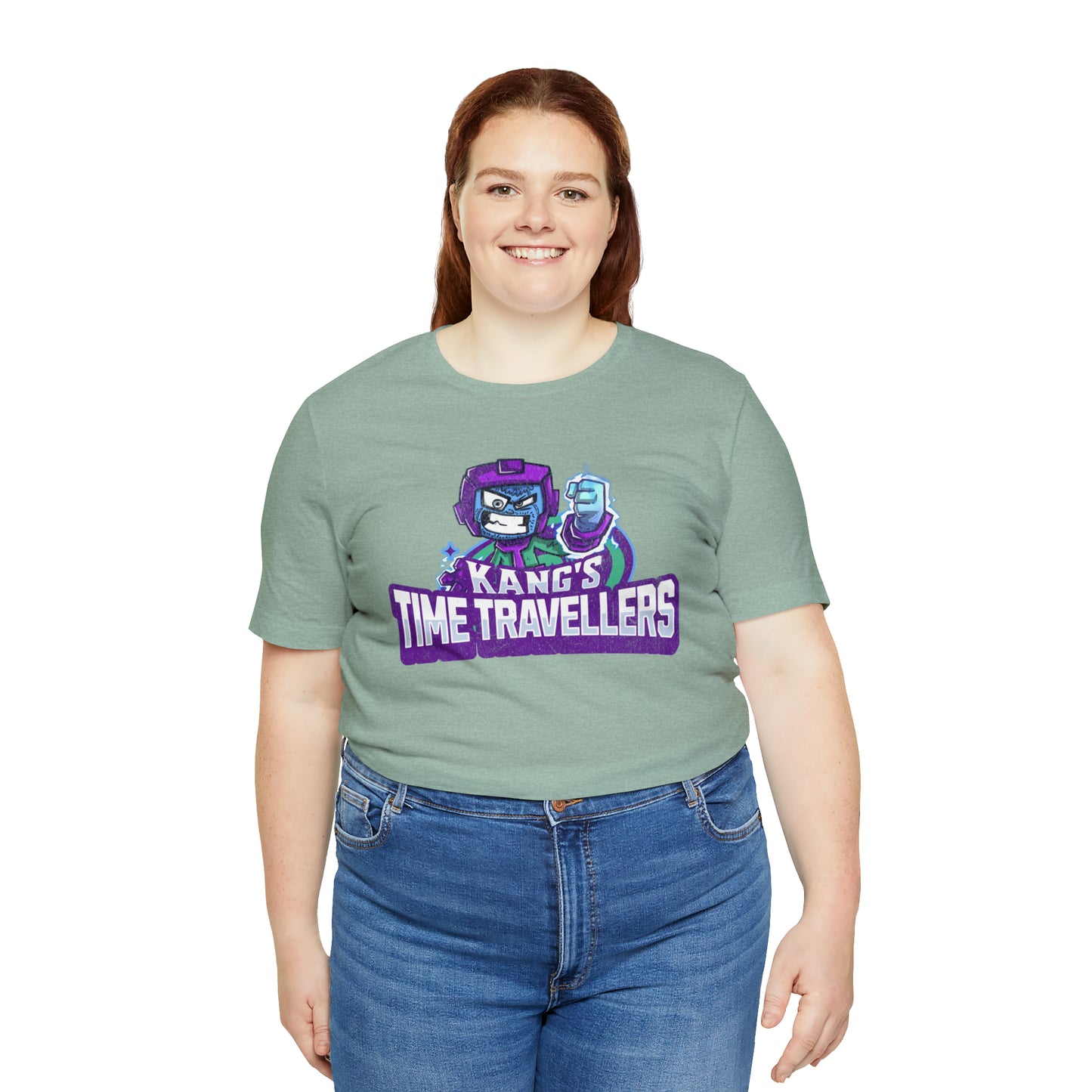 "kang's time travellers" Marvel Snap Mascot Unisex Jersey Short Sleeve Tee