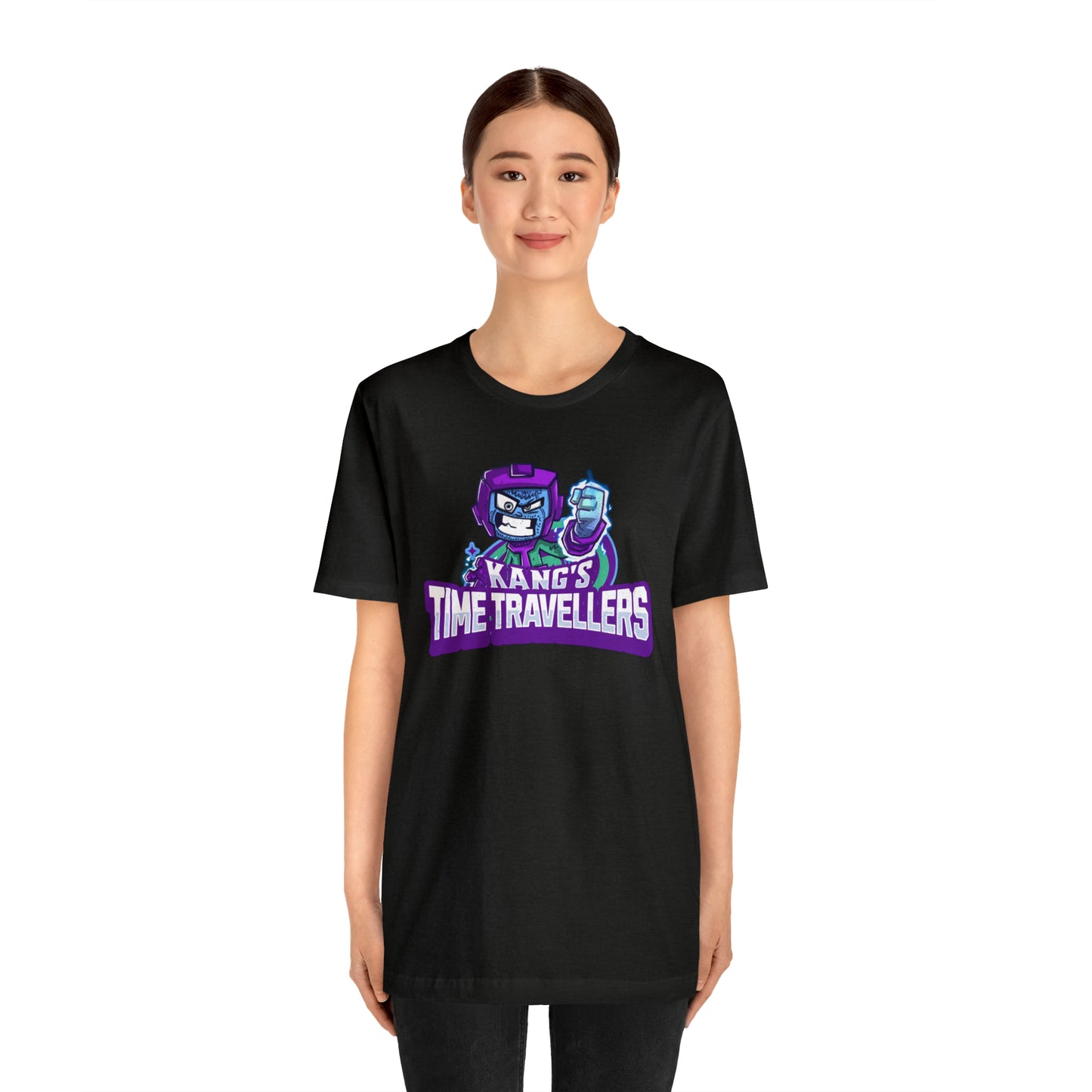 "kang's time travellers" Marvel Snap Mascot Unisex Jersey Short Sleeve Tee