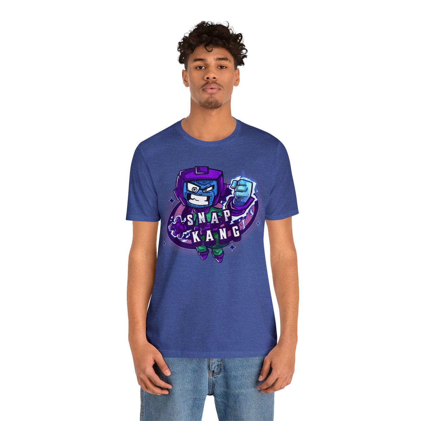 "Snap kang logo" Marvel Snap Unisex Jersey Short Sleeve Tee