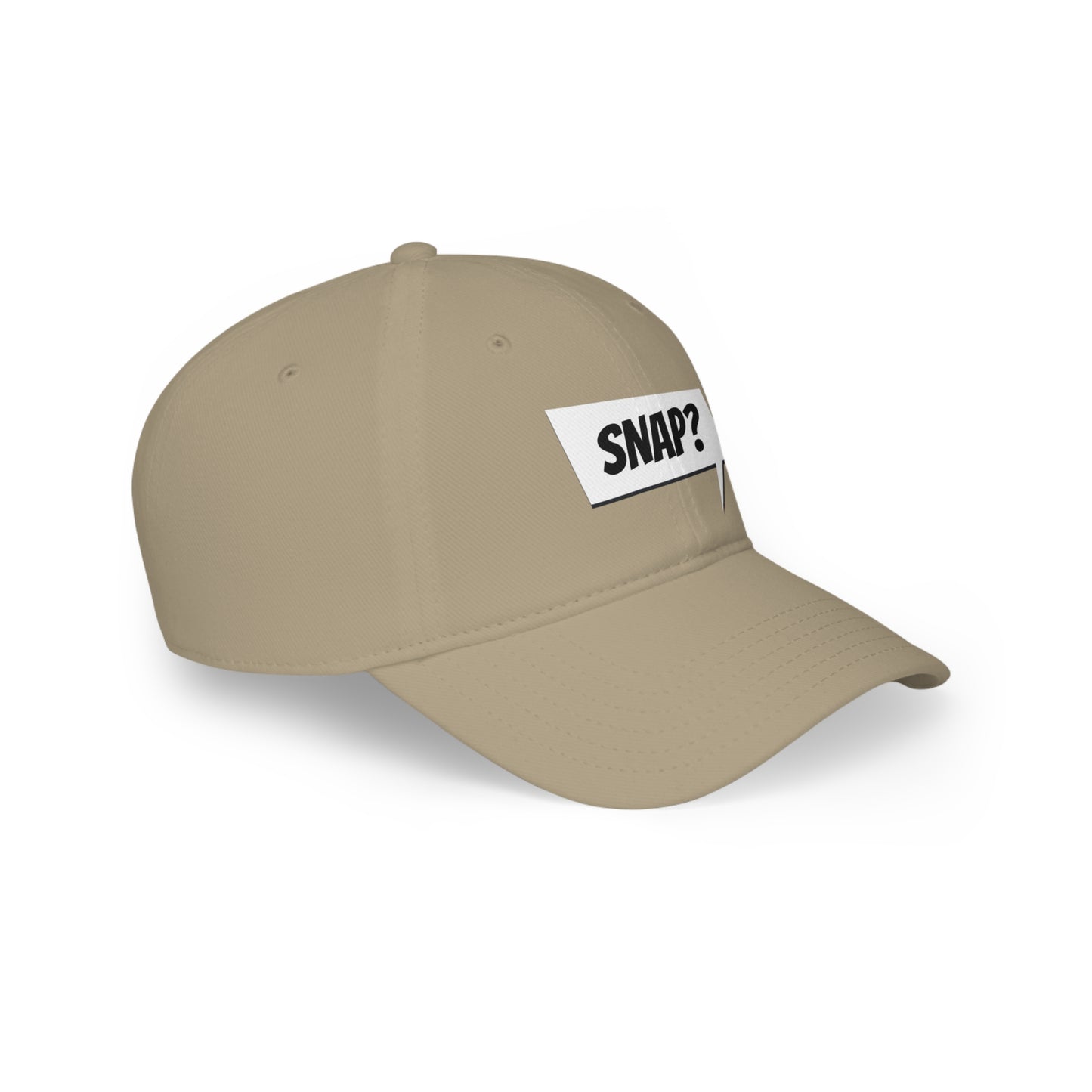 "snap?" Marvel Snap Low Profile Baseball Cap