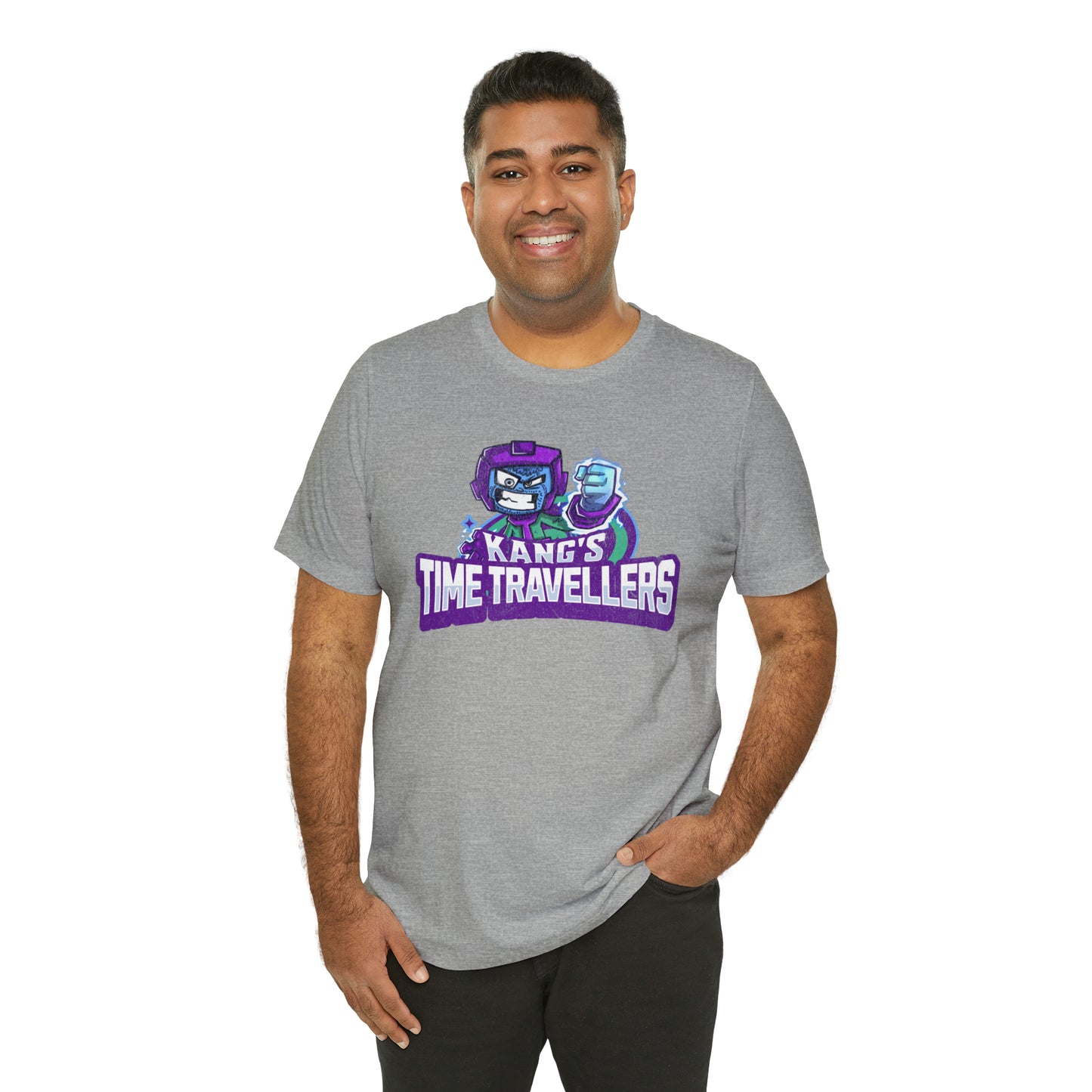 "kang's time travellers" Marvel Snap Mascot Unisex Jersey Short Sleeve Tee