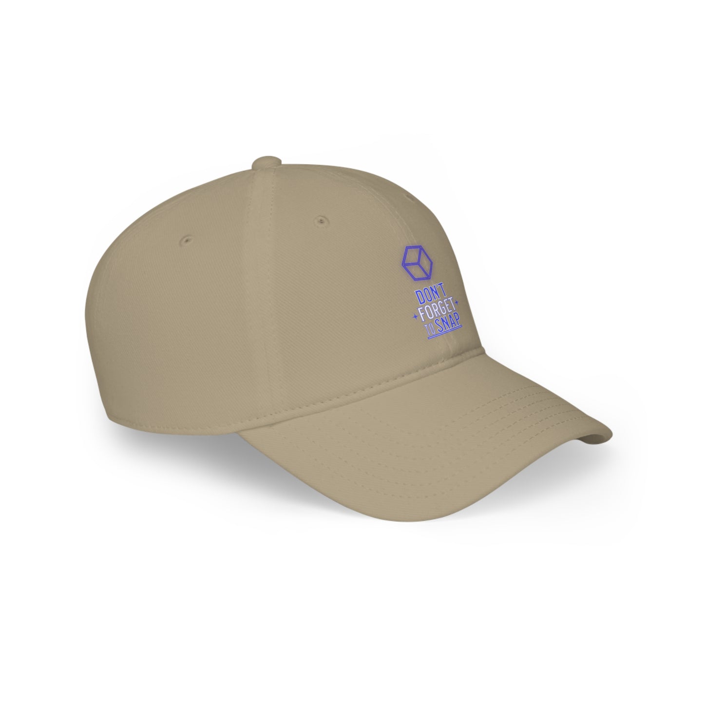"don't forget to snap" Marvel Snap Low Profile Baseball Cap