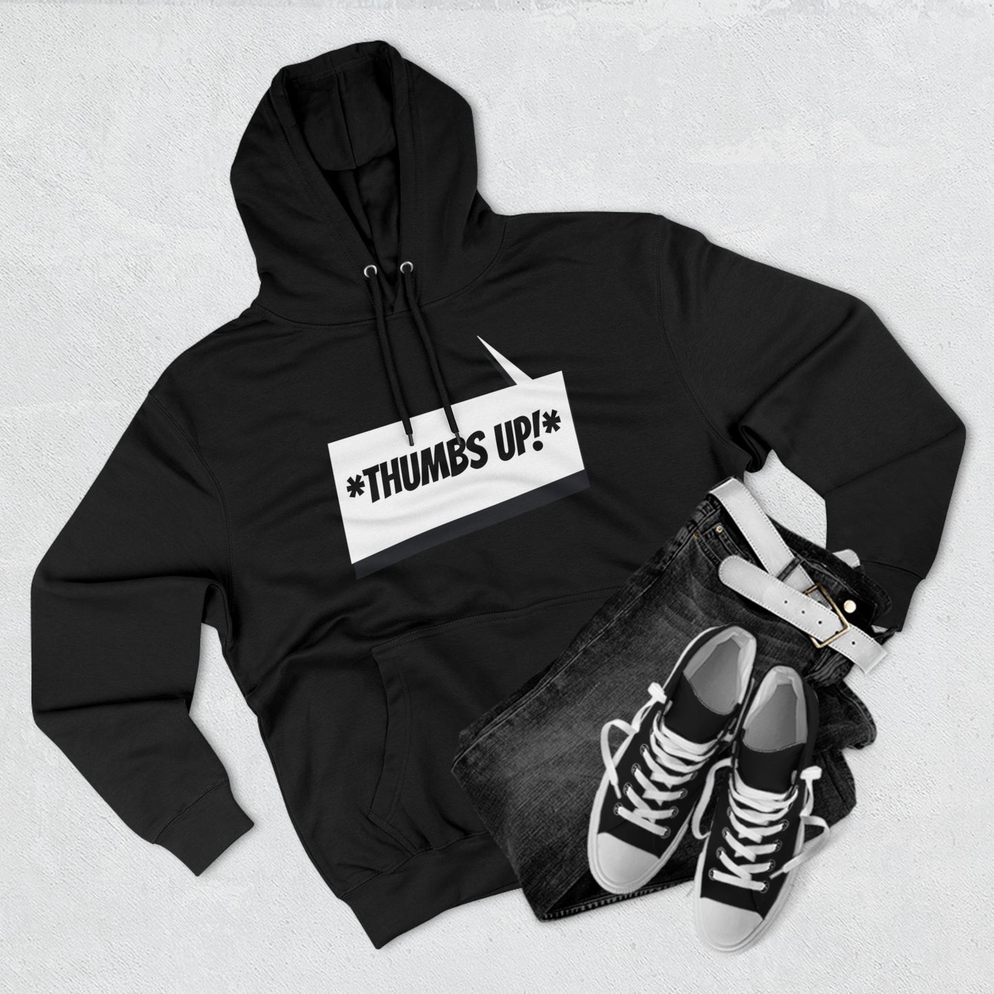 "Thumbs Up" Marvel Snap Unisex Premium Pullover Hoodie