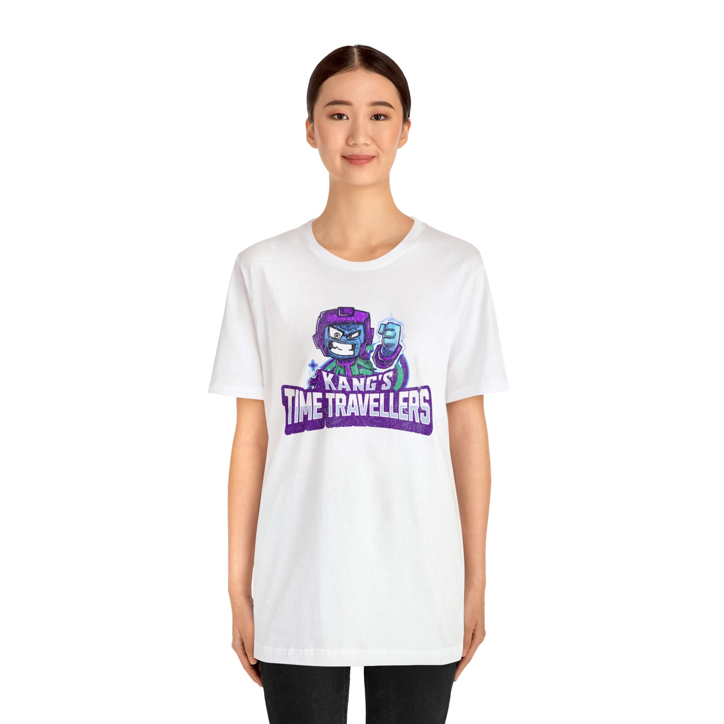 "kang's time travellers" Marvel Snap Mascot Unisex Jersey Short Sleeve Tee