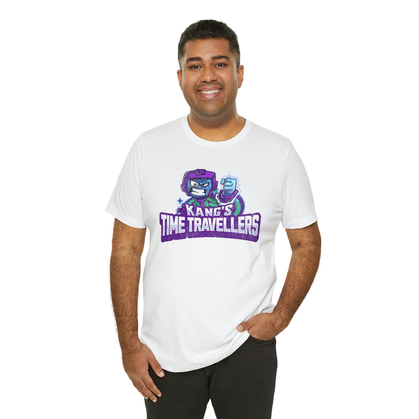 "kang's time travellers" Marvel Snap Mascot Unisex Jersey Short Sleeve Tee