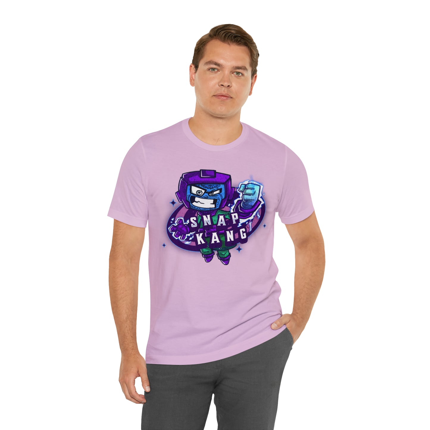 "Snap kang logo" Marvel Snap Unisex Jersey Short Sleeve Tee