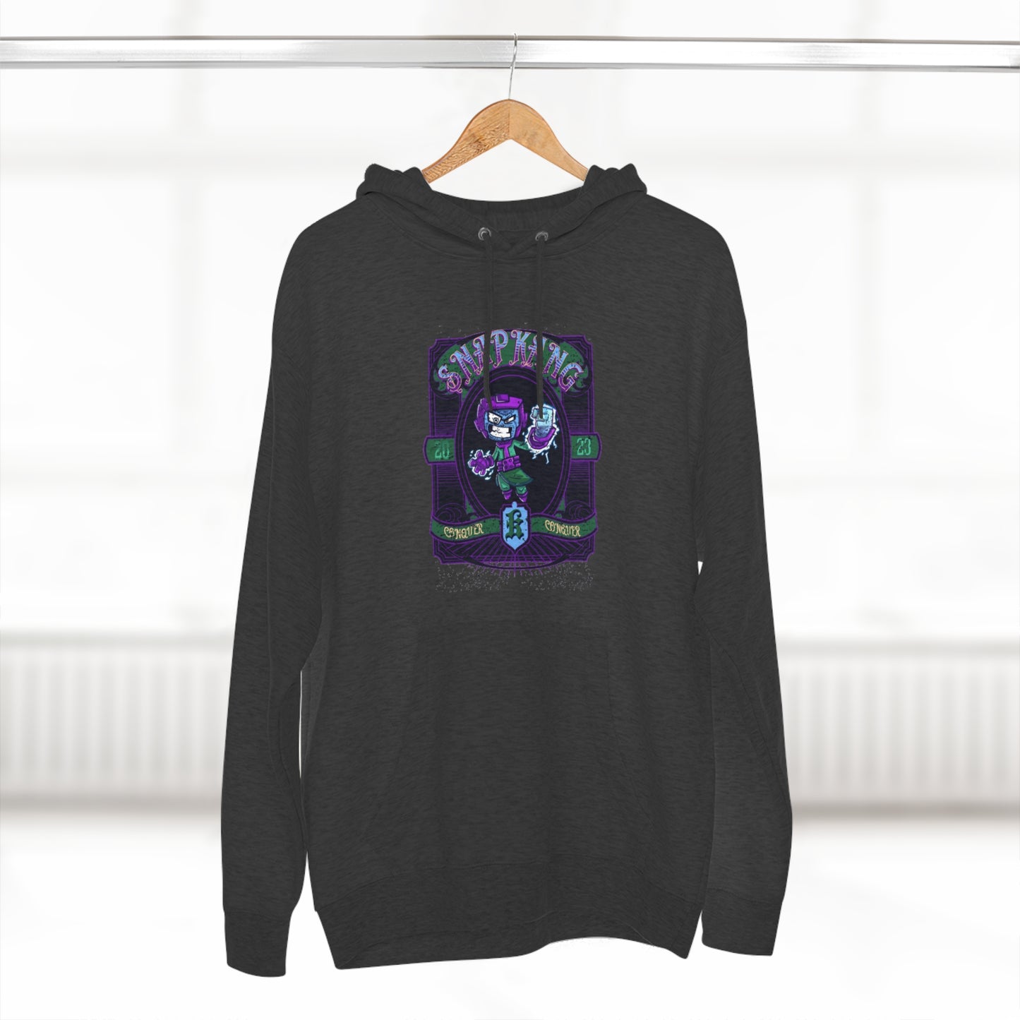 "Snap Kang Barber" Marvel Snap Unisex Premium Pullover Hoodie
