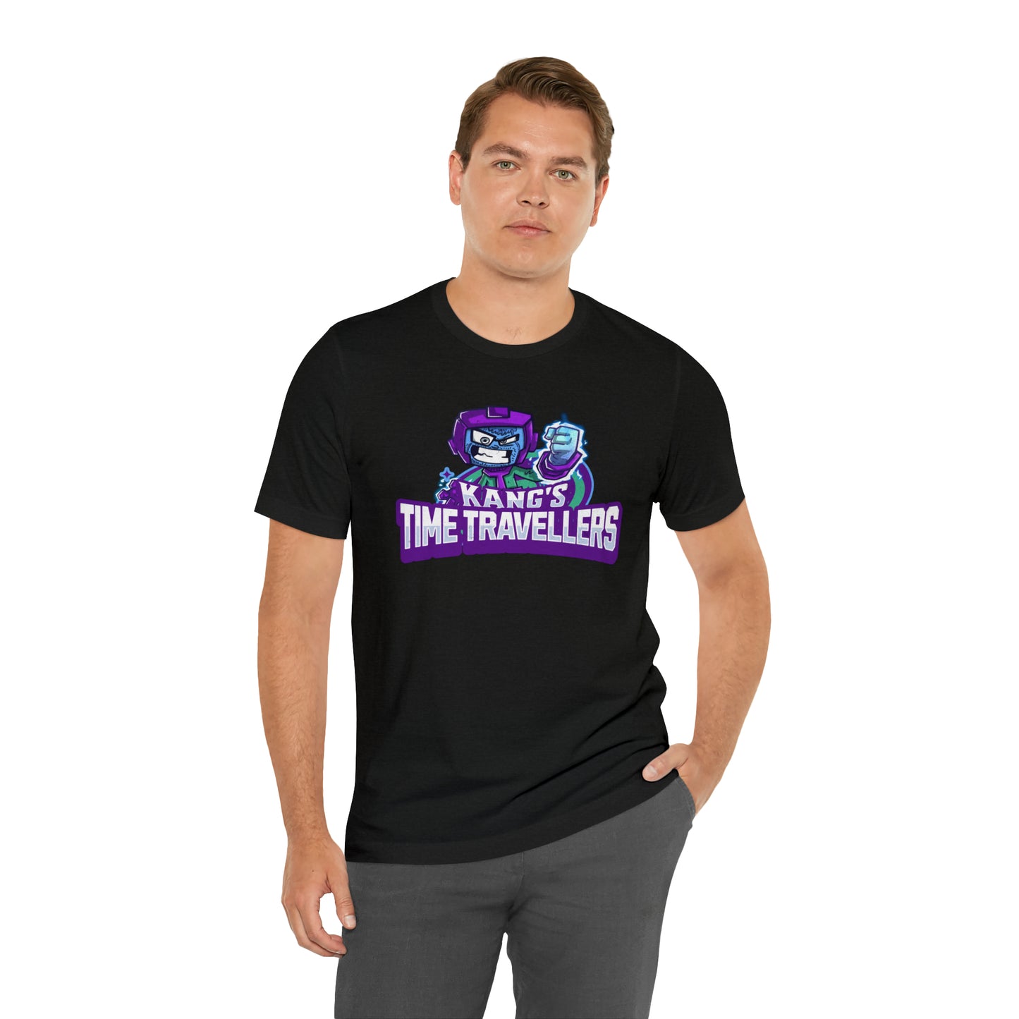 "kang's time travellers" Marvel Snap Mascot Unisex Jersey Short Sleeve Tee