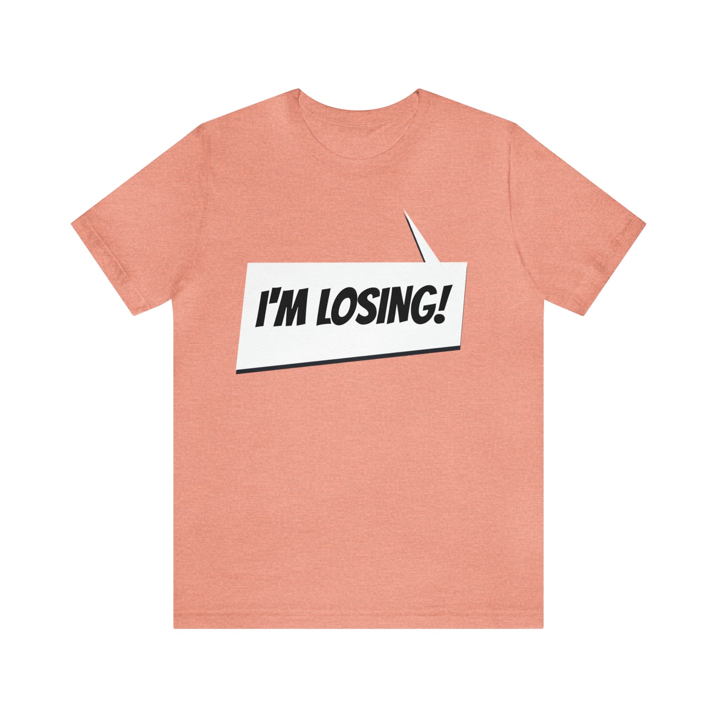 "I'm losing" Marvel Snap Unisex Jersey Short Sleeve Tee