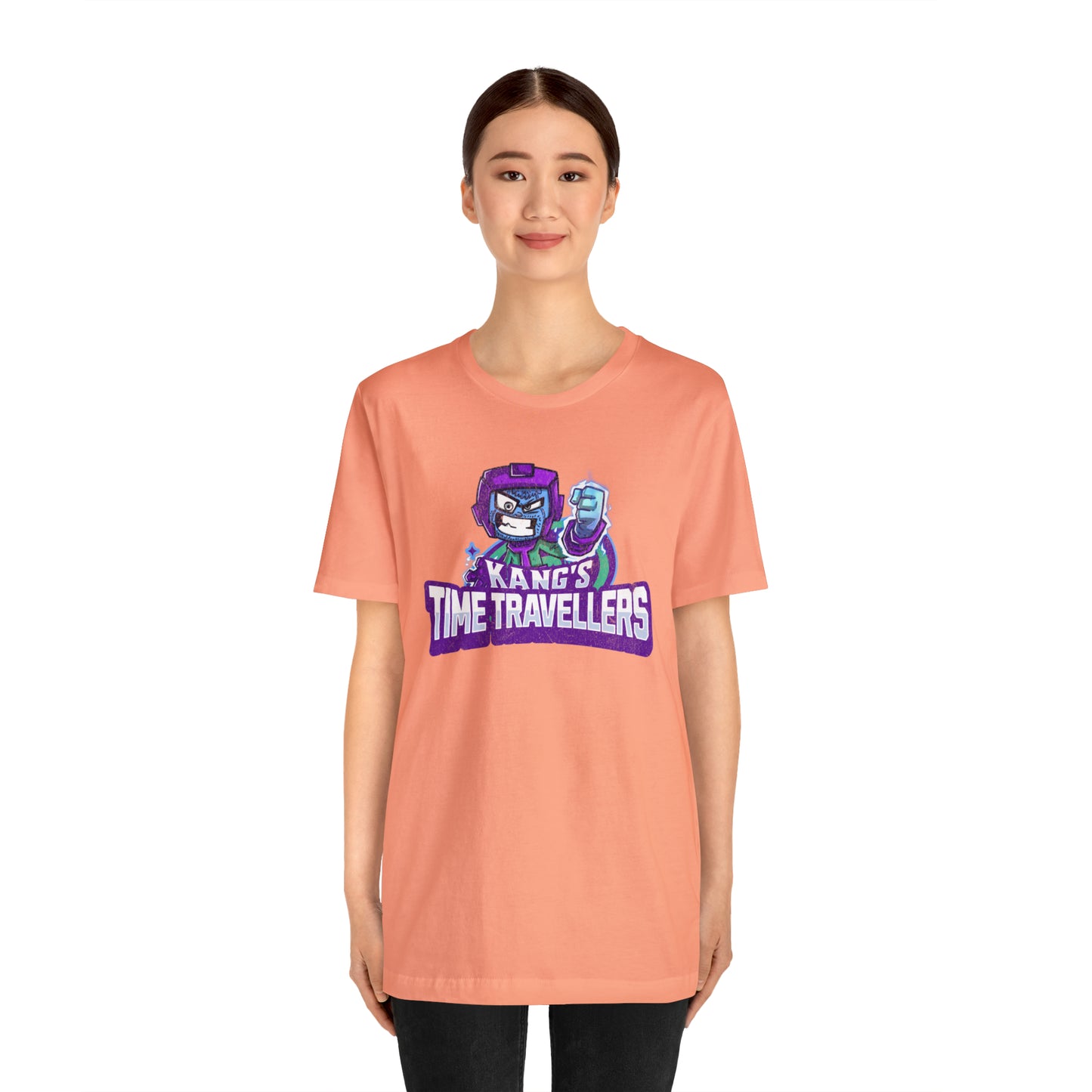 "kang's time travellers" Marvel Snap Mascot Unisex Jersey Short Sleeve Tee