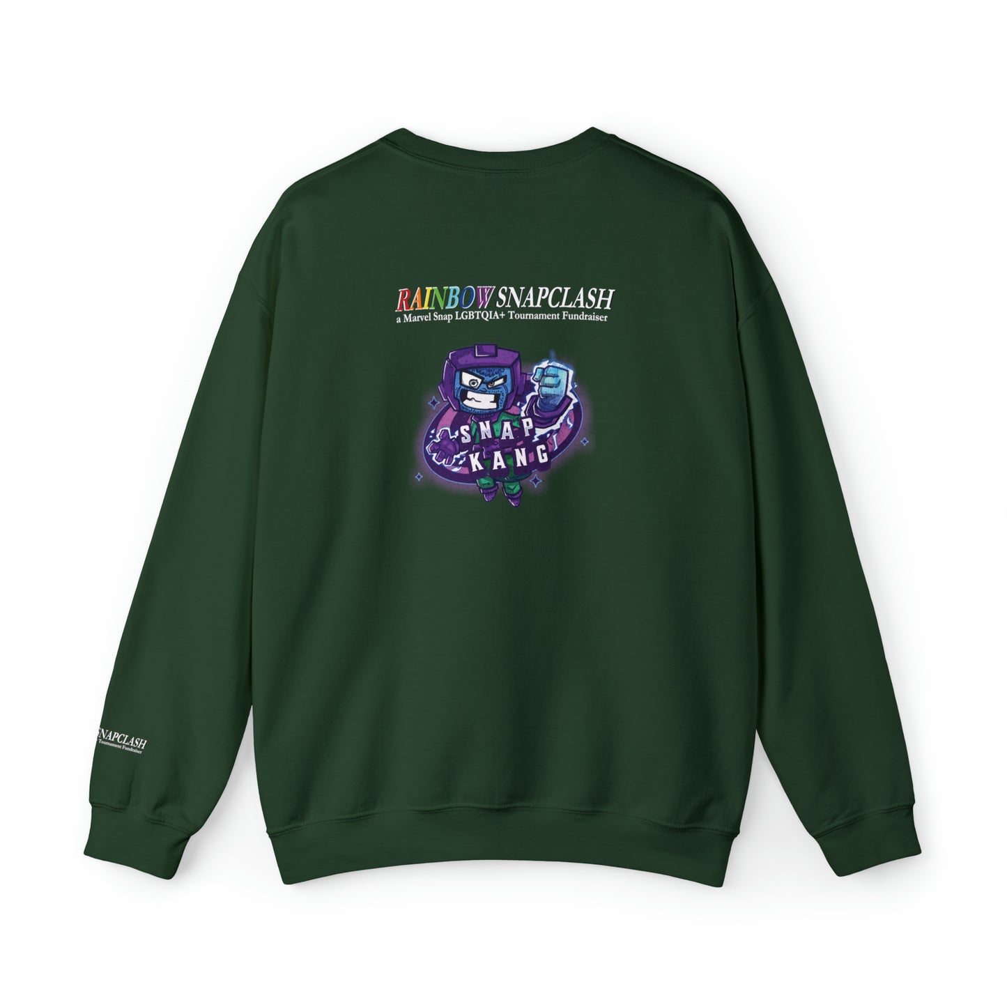 2023 Rainbow snapclash "Space Boi Cosmo Variant" marvel snap inspired Crewneck Sweatshirt