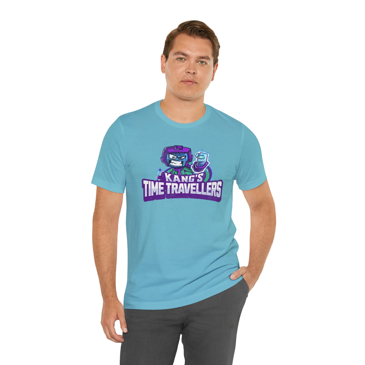 "kang's time travellers" Marvel Snap Mascot Unisex Jersey Short Sleeve Tee