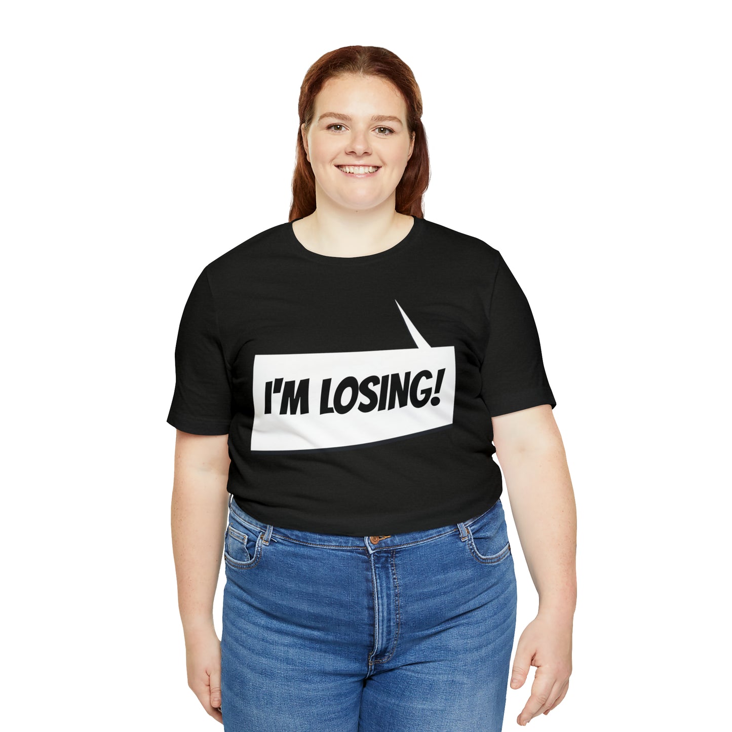 "I'm losing" Marvel Snap Unisex Jersey Short Sleeve Tee
