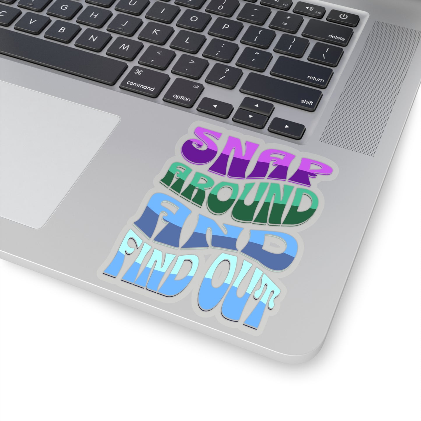 "Snap Around and Find Out" Marvel Snap Kiss-Cut Stickers