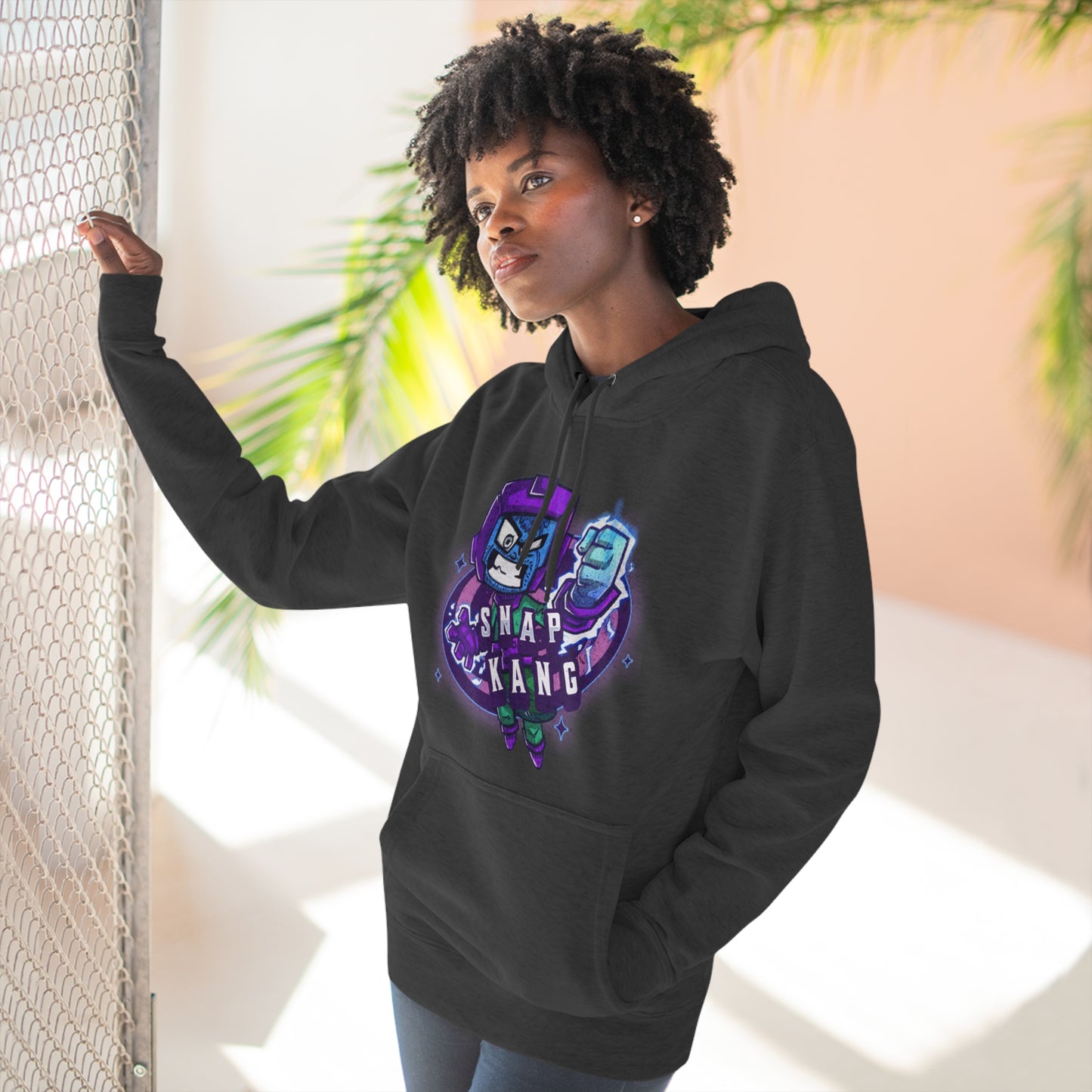 "Snap Kang Logo" Marvel Snap Unisex Premium Pullover Hoodie