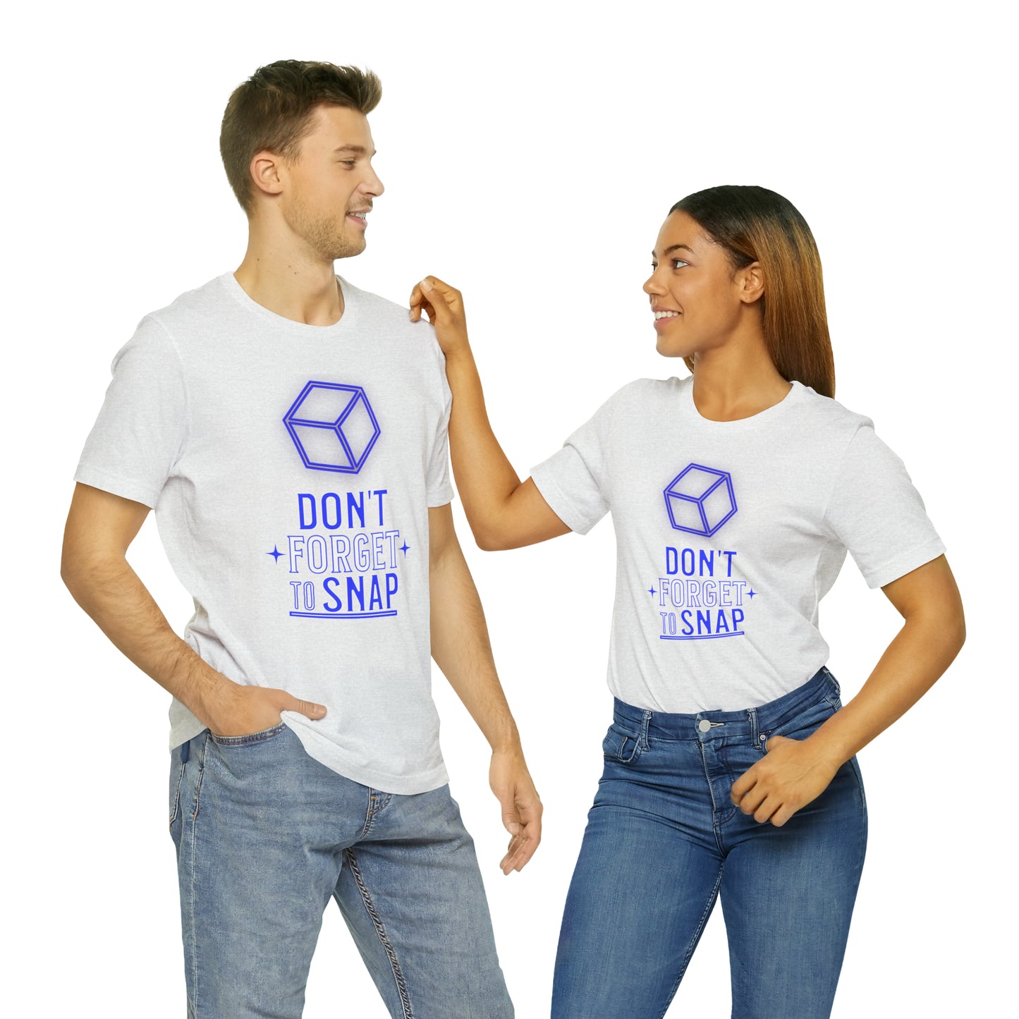 "don't forget to snap" Marvel Snap Unisex Jersey Short Sleeve Tee
