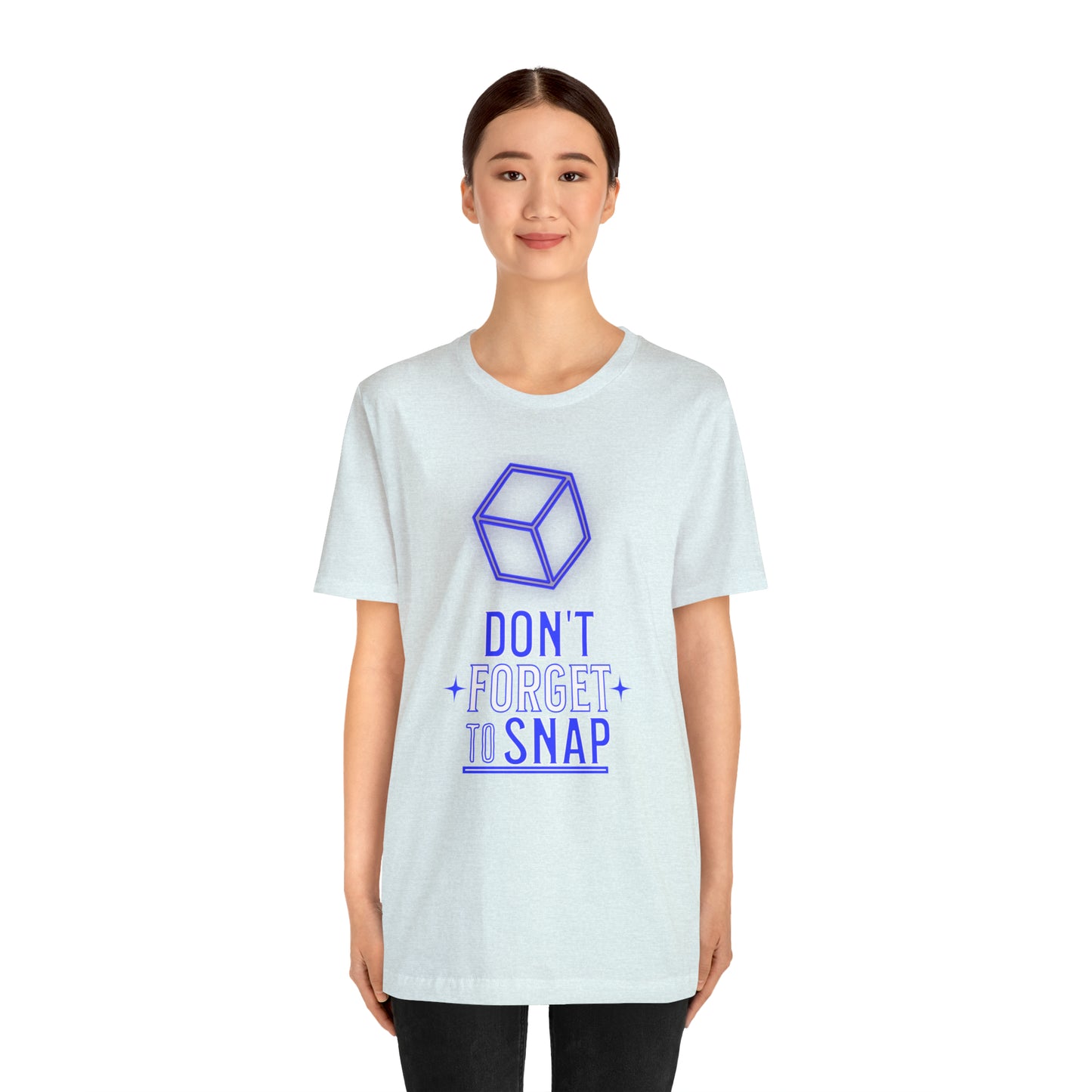 "don't forget to snap" Marvel Snap Unisex Jersey Short Sleeve Tee