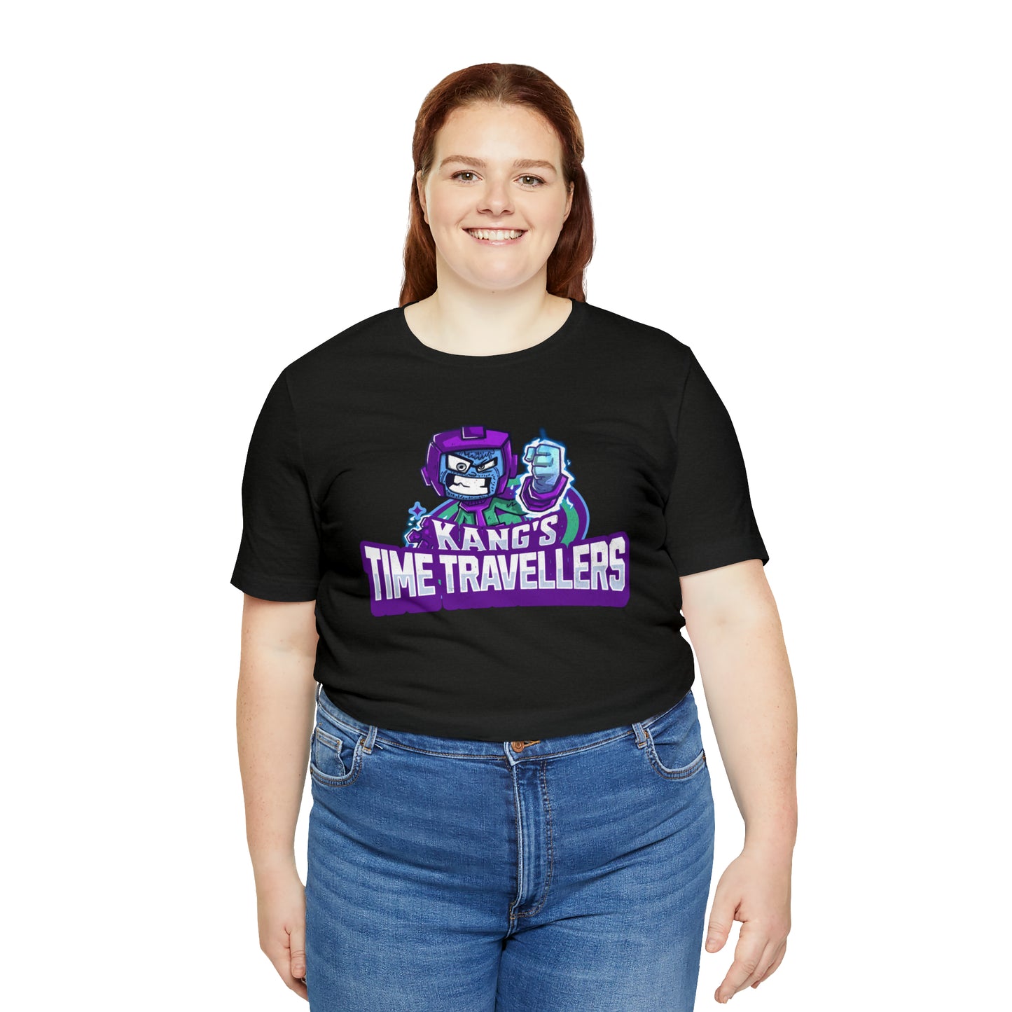 "kang's time travellers" Marvel Snap Mascot Unisex Jersey Short Sleeve Tee