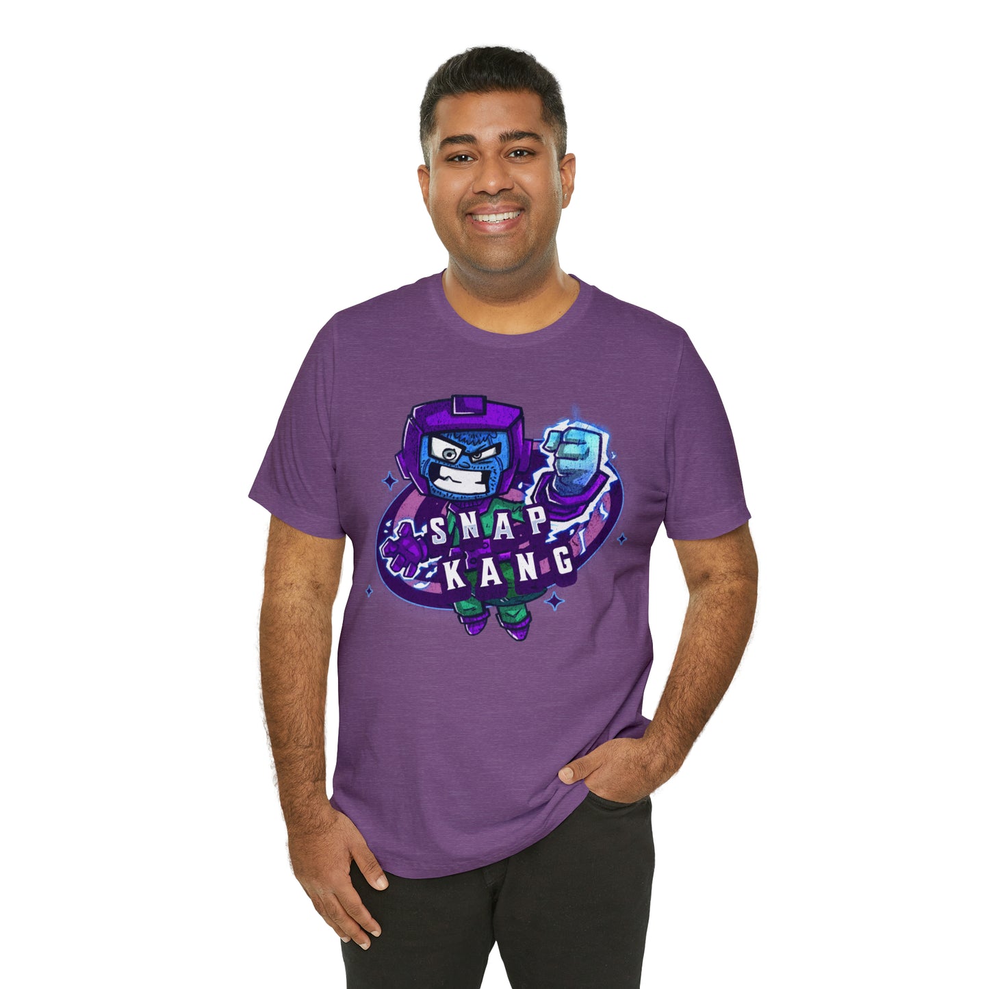 "Snap kang logo" Marvel Snap Unisex Jersey Short Sleeve Tee