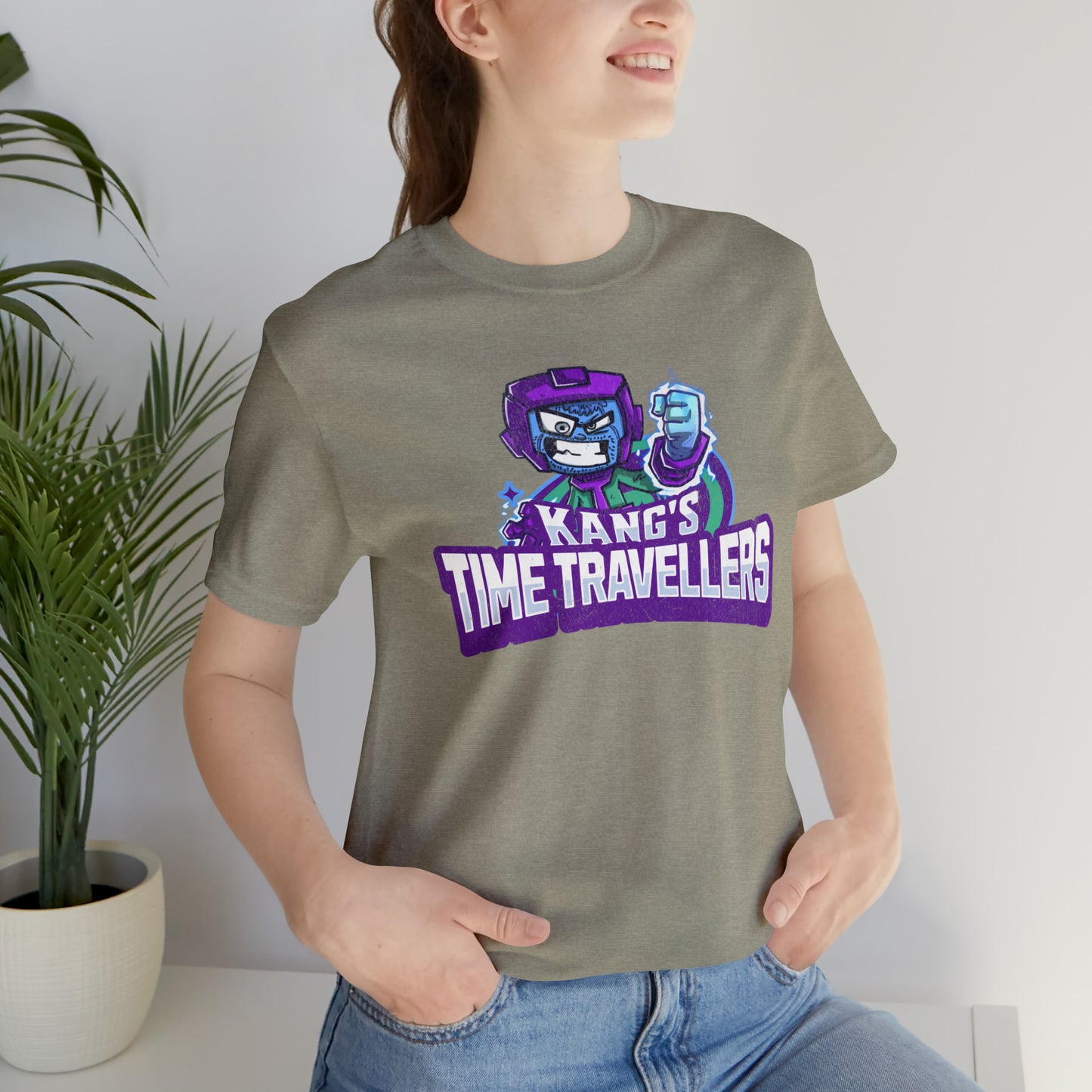 "kang's time travellers" Marvel Snap Mascot Unisex Jersey Short Sleeve Tee