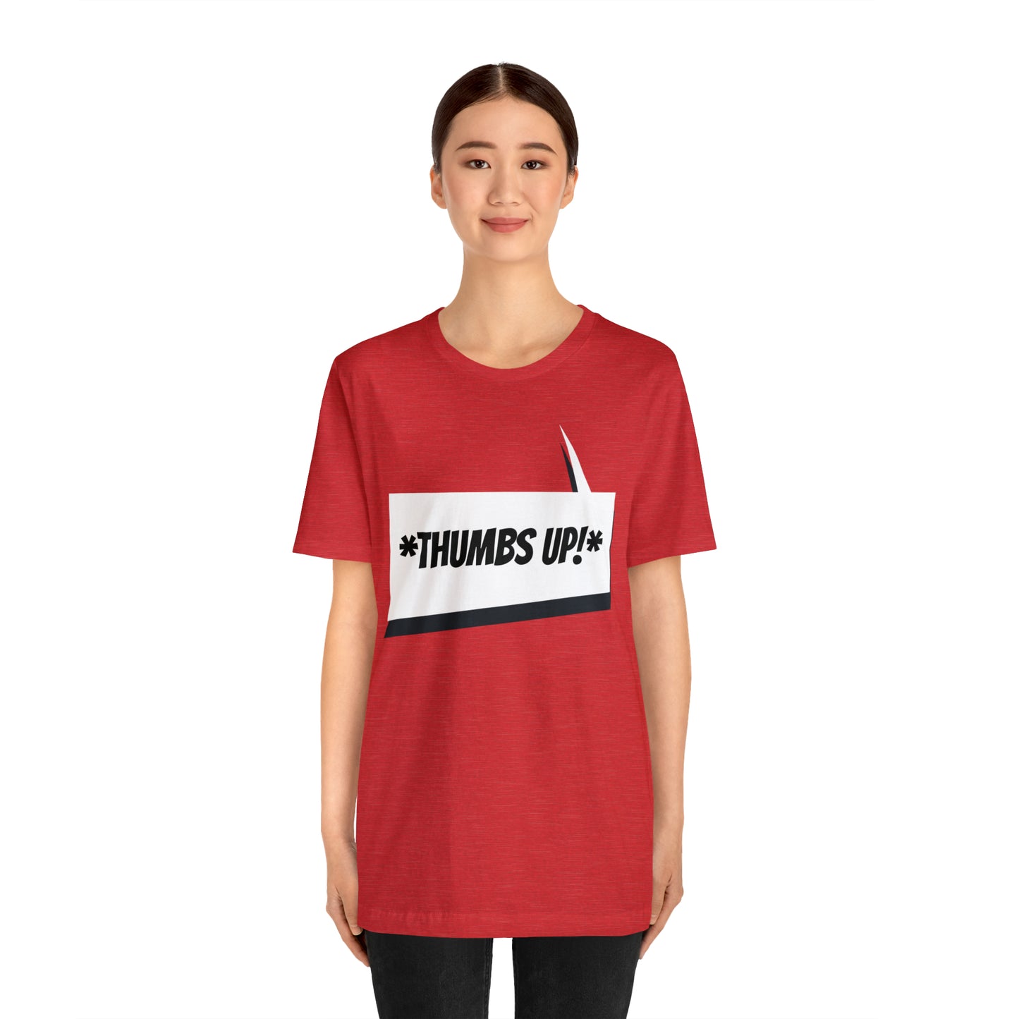 "thumbs up" Marvel Snap Unisex Jersey Short Sleeve Tee
