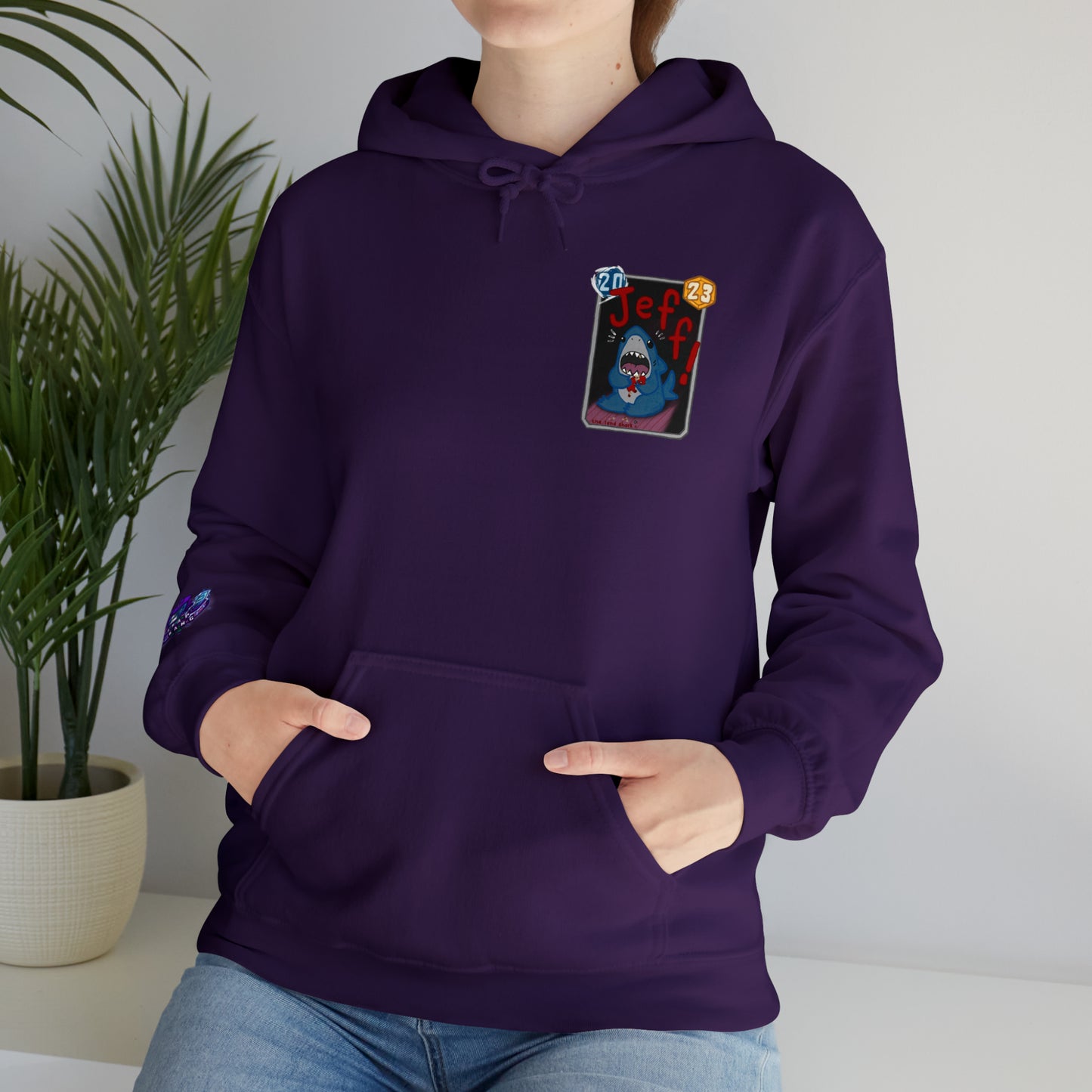 2023 Snapcon "Jeff Closet Variant" Marvel Snap Unisex Heavy Blend™ Hooded Sweatshirt