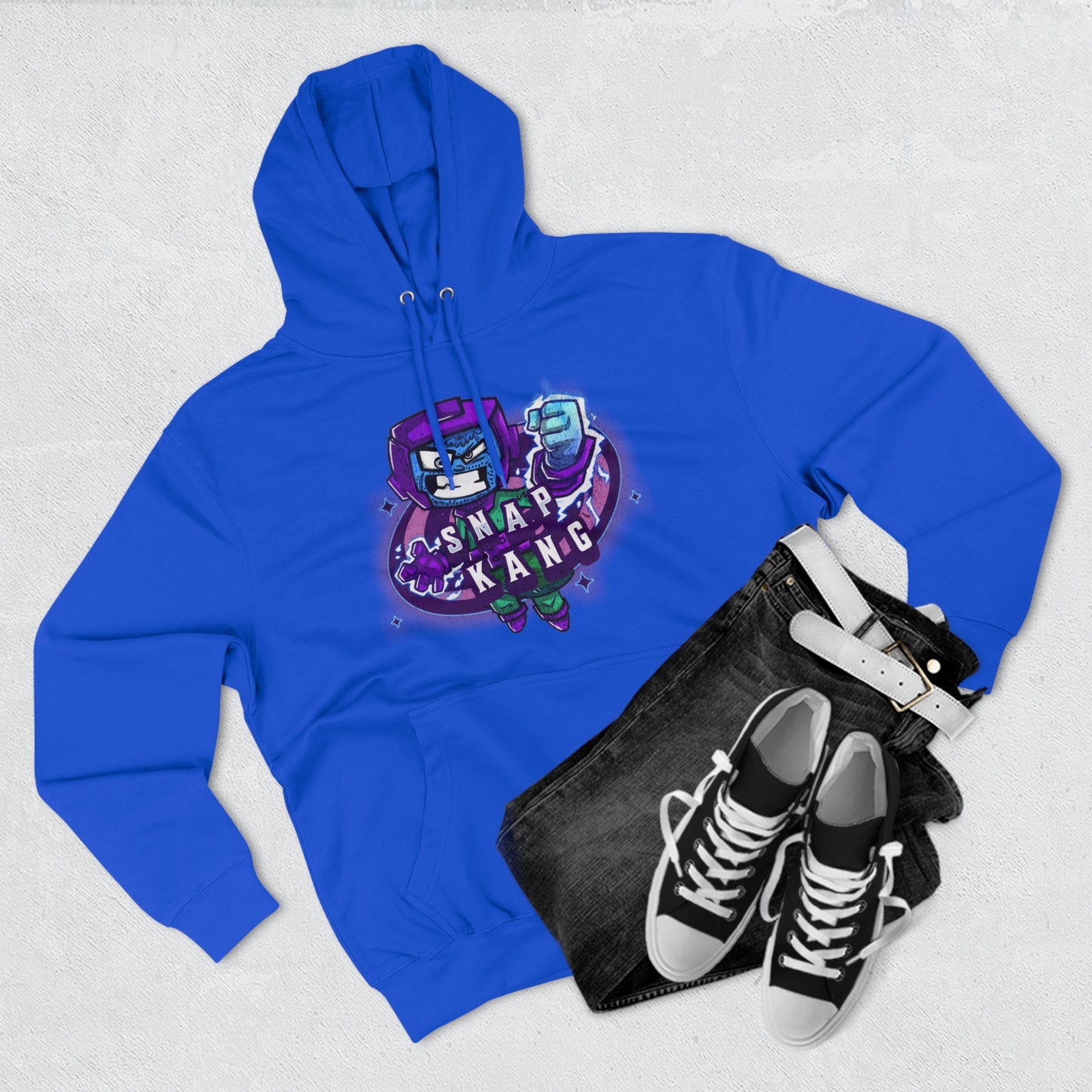 "Snap Kang Logo" Marvel Snap Unisex Premium Pullover Hoodie