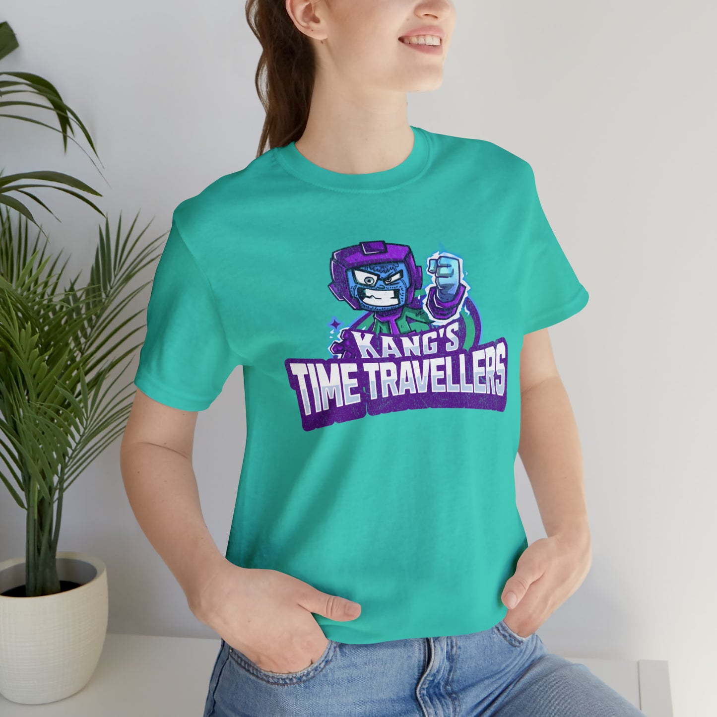 "kang's time travellers" Marvel Snap Mascot Unisex Jersey Short Sleeve Tee
