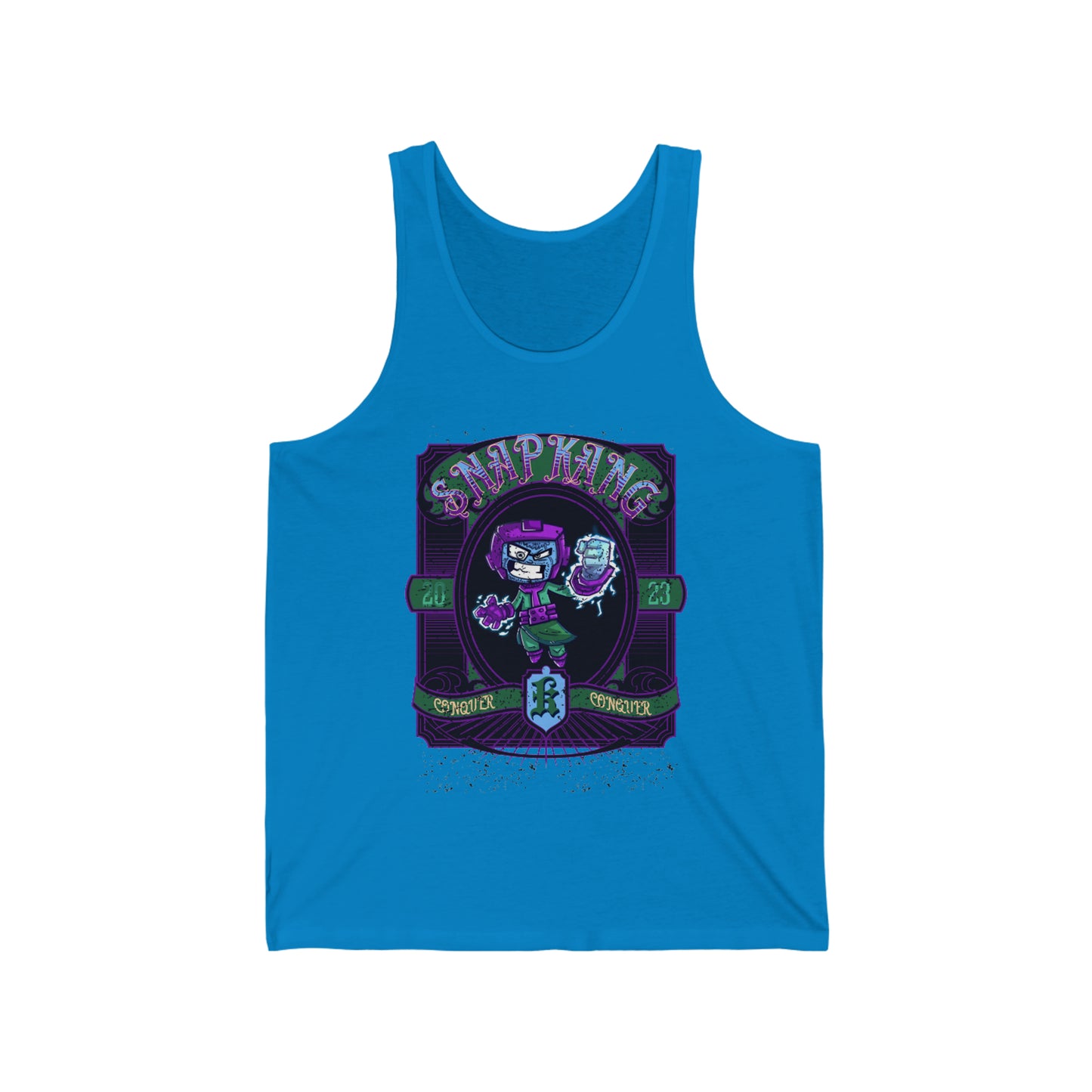 "Snap kang barber logo" Marvel Snap Unisex Jersey Tank