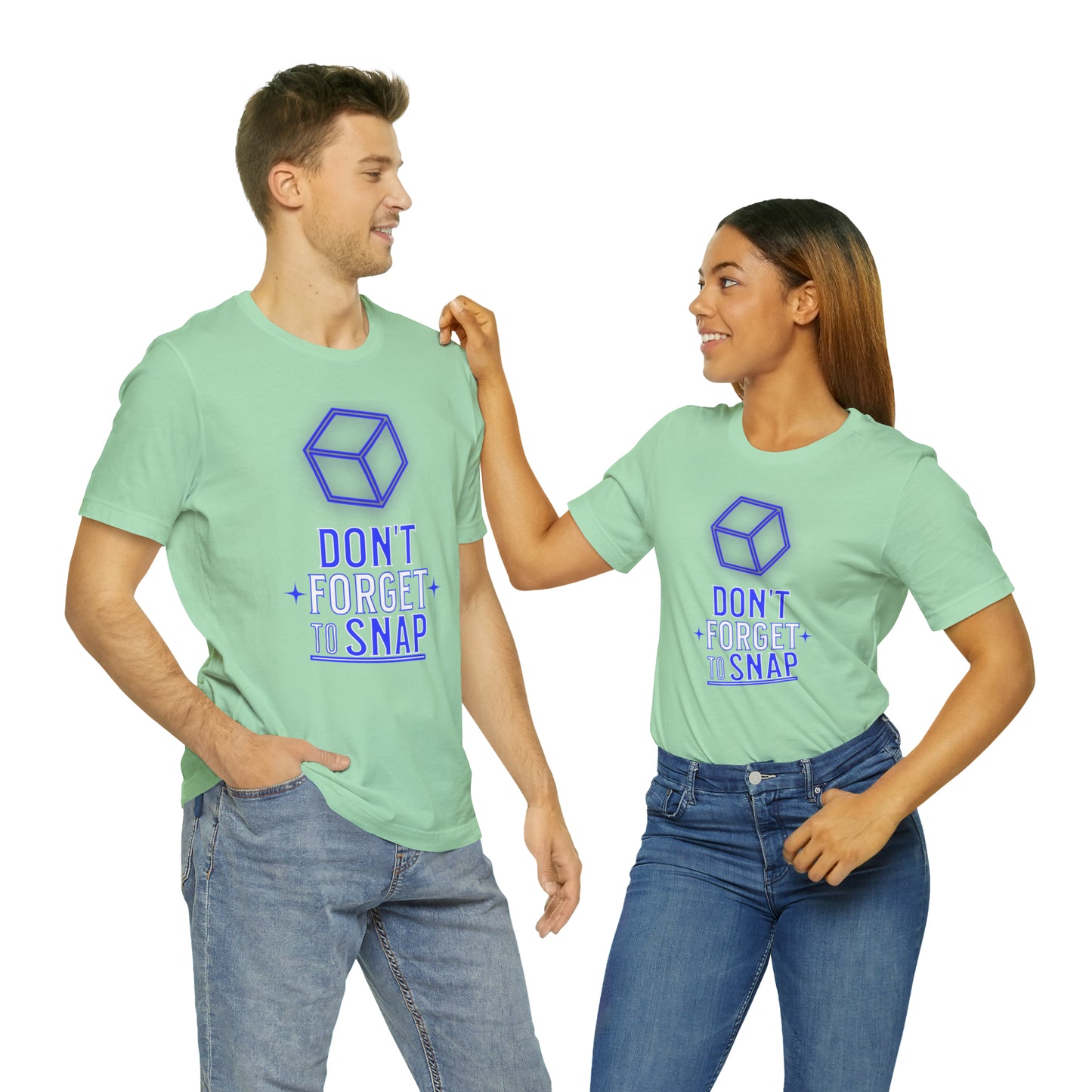 "don't forget to snap" Marvel Snap Unisex Jersey Short Sleeve Tee