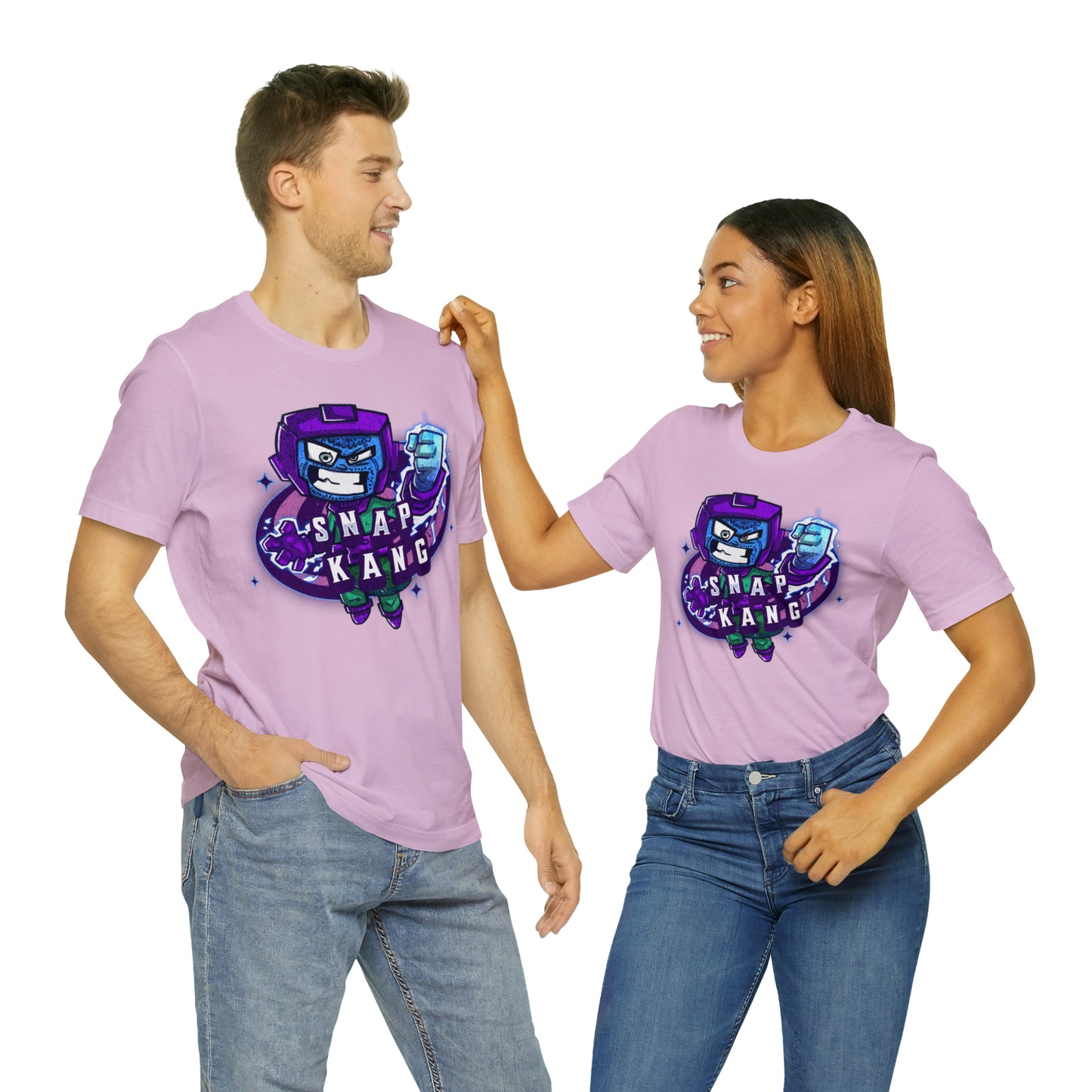 "Snap kang logo" Marvel Snap Unisex Jersey Short Sleeve Tee