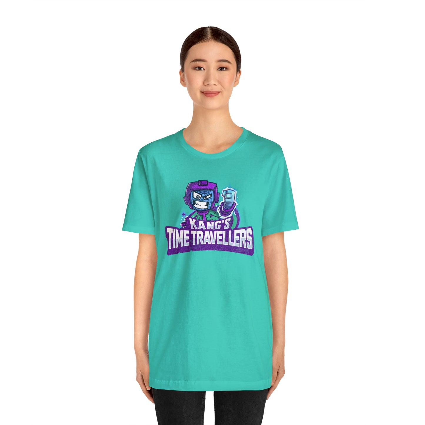 "kang's time travellers" Marvel Snap Mascot Unisex Jersey Short Sleeve Tee