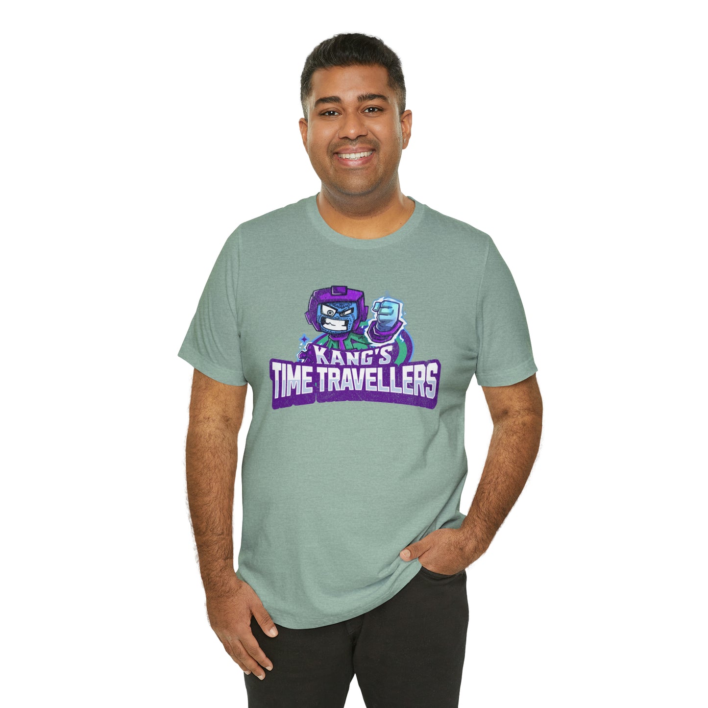 "kang's time travellers" Marvel Snap Mascot Unisex Jersey Short Sleeve Tee