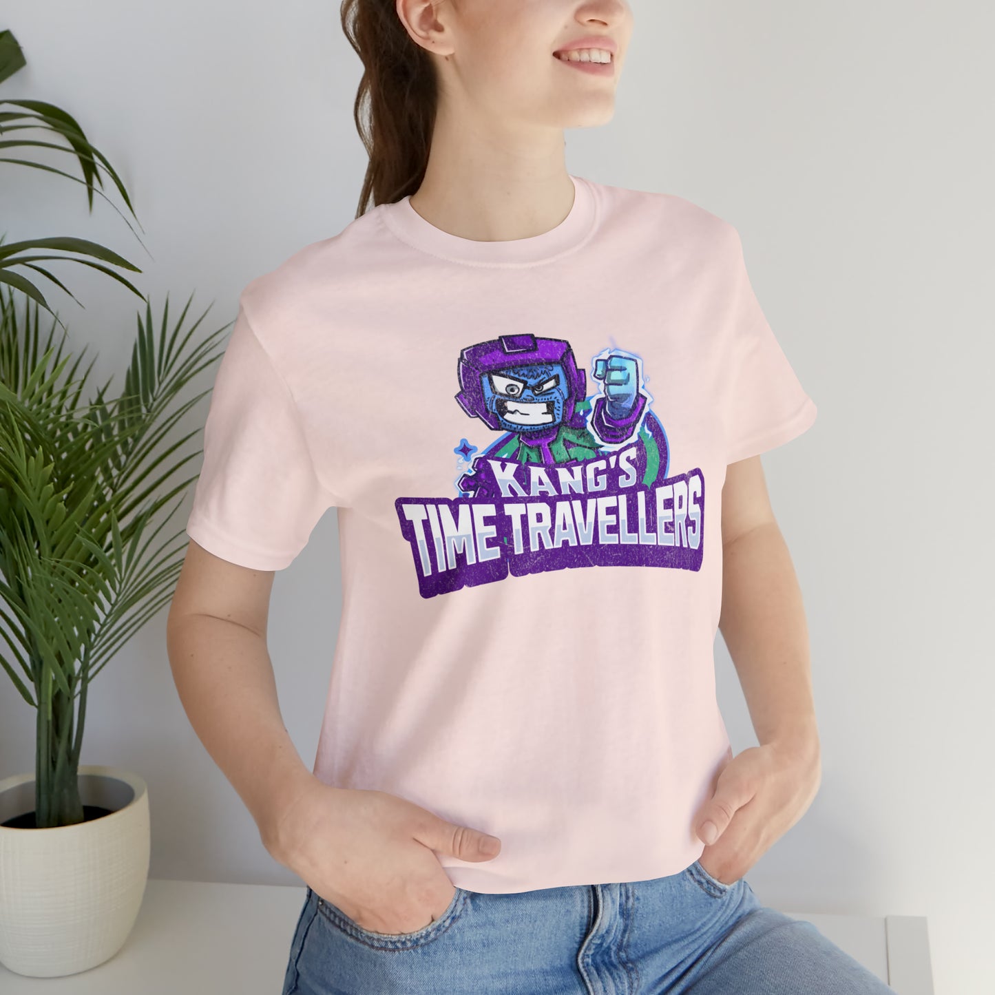 "kang's time travellers" Marvel Snap Mascot Unisex Jersey Short Sleeve Tee