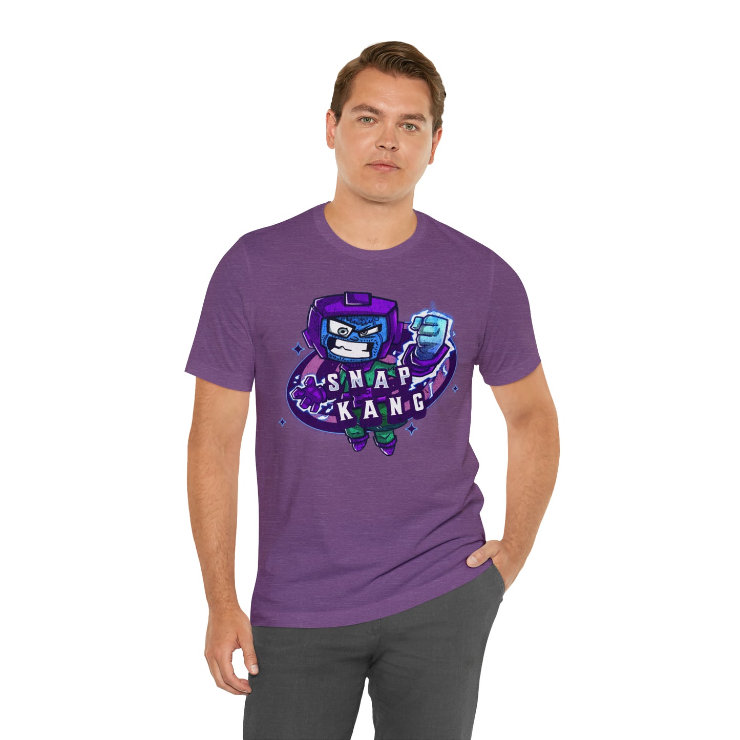 "Snap kang logo" Marvel Snap Unisex Jersey Short Sleeve Tee