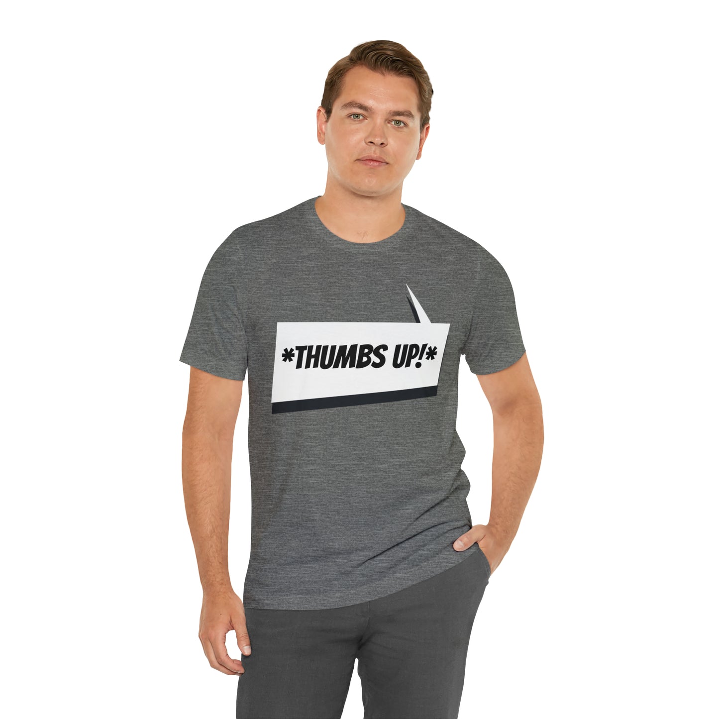 "thumbs up" Marvel Snap Unisex Jersey Short Sleeve Tee