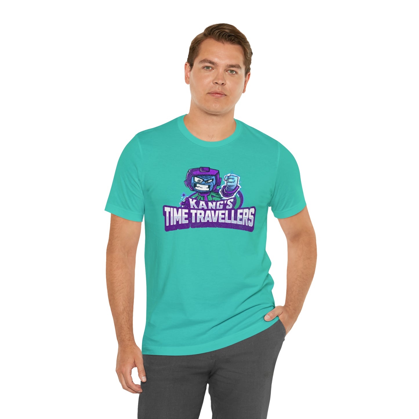 "kang's time travellers" Marvel Snap Mascot Unisex Jersey Short Sleeve Tee