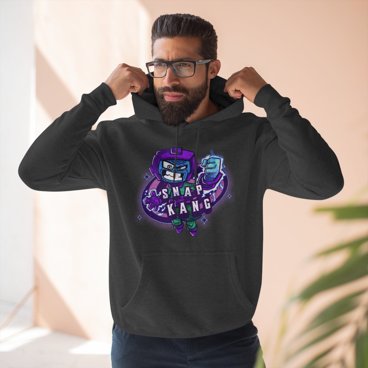 "Snap Kang Logo" Marvel Snap Unisex Premium Pullover Hoodie