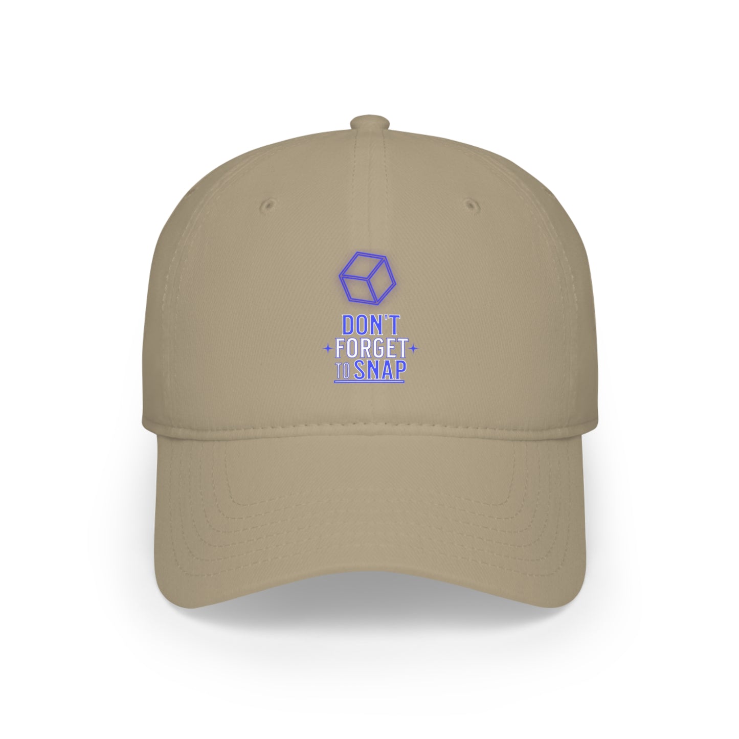 "don't forget to snap" Marvel Snap Low Profile Baseball Cap