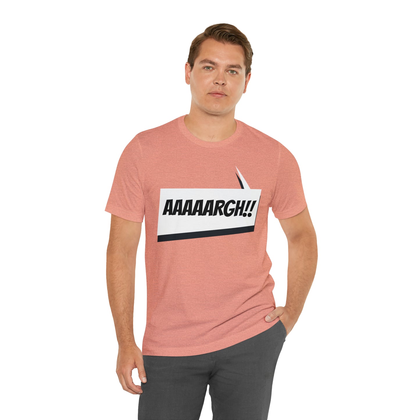 "aaaaargh!!!" Marvel Snap Unisex Jersey Short Sleeve Tee